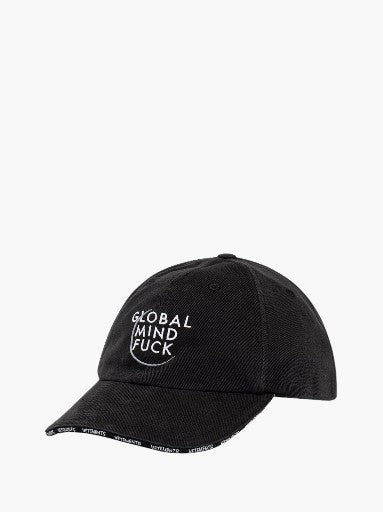 Vetements Cap Global Mf Black