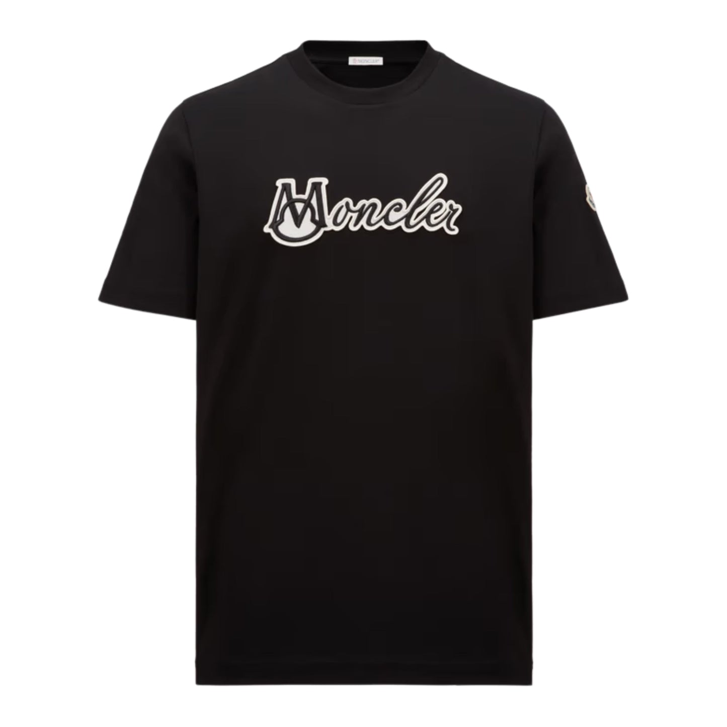 Moncler T-Shirt Signature Logo Black