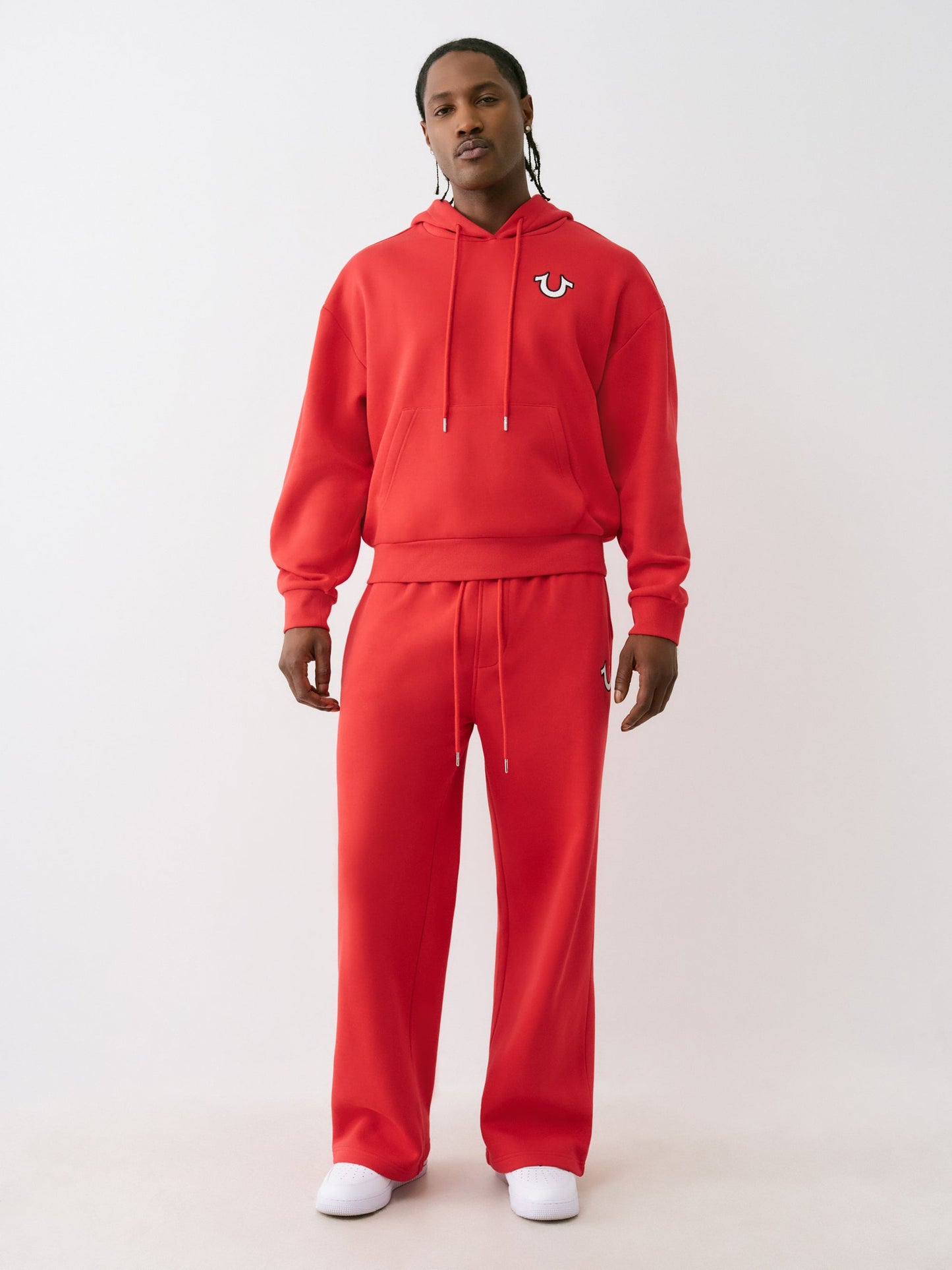 True Religion Hoodie Mesh Srs Pullover Trv Red