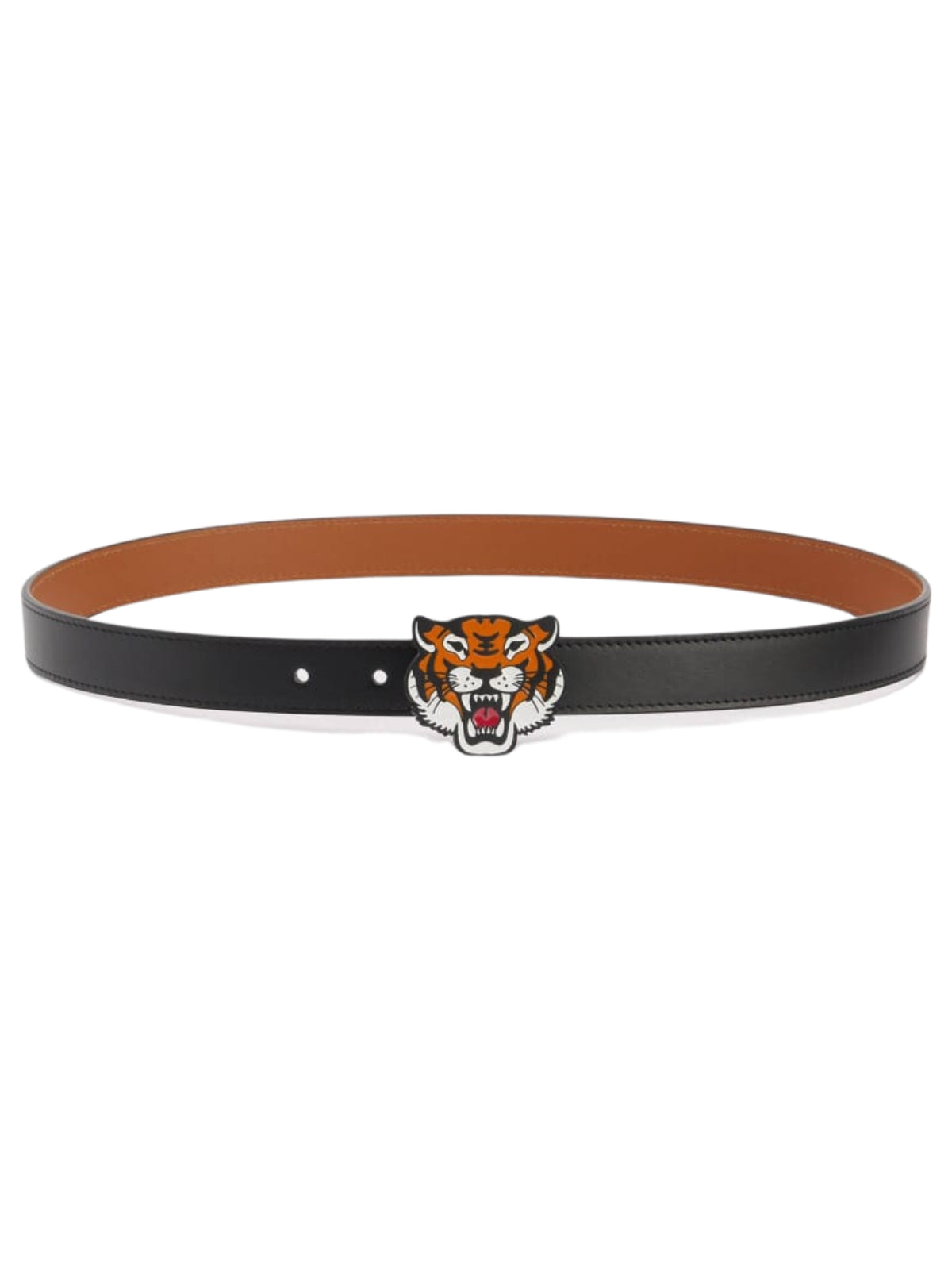 Kenzo Belt Tiger Buckle Black