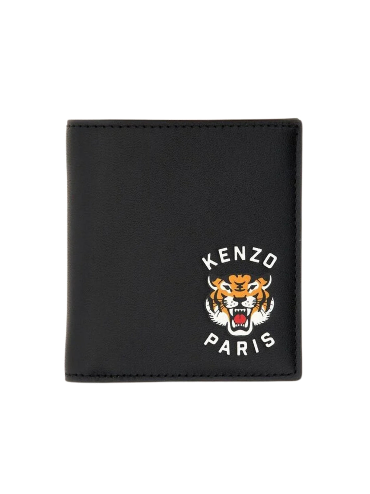 Kenzo Wallet Lucky Tiger Black
