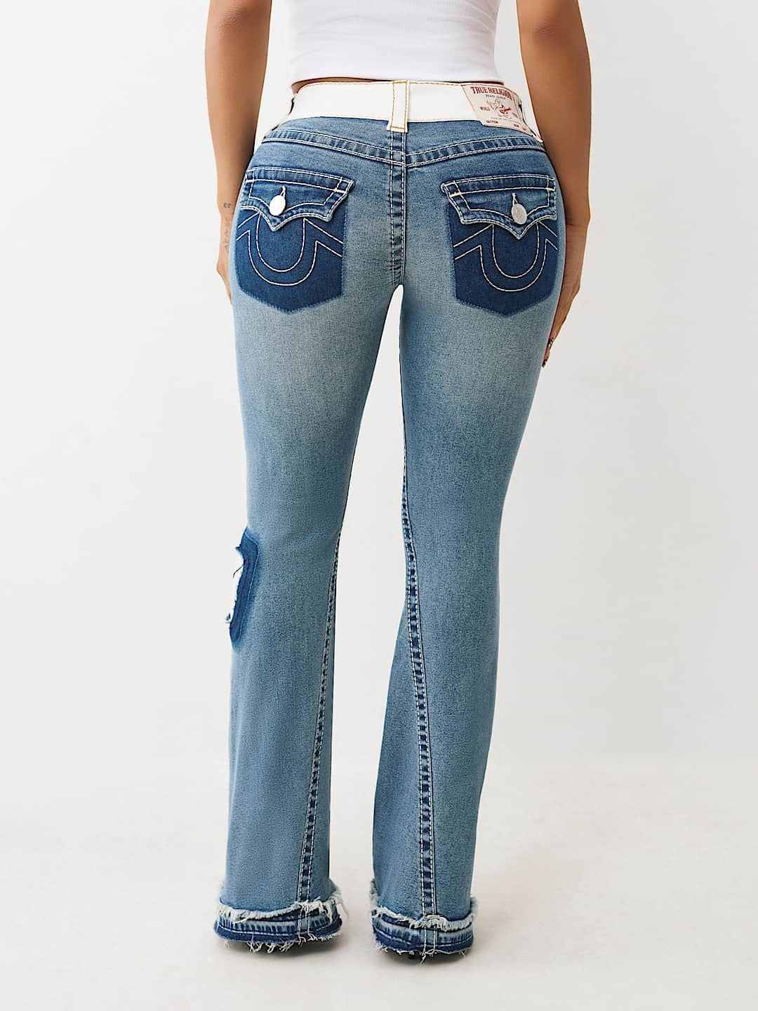 True Religion Jeans Rip Repair Joey Mr Big T Happy Breeze