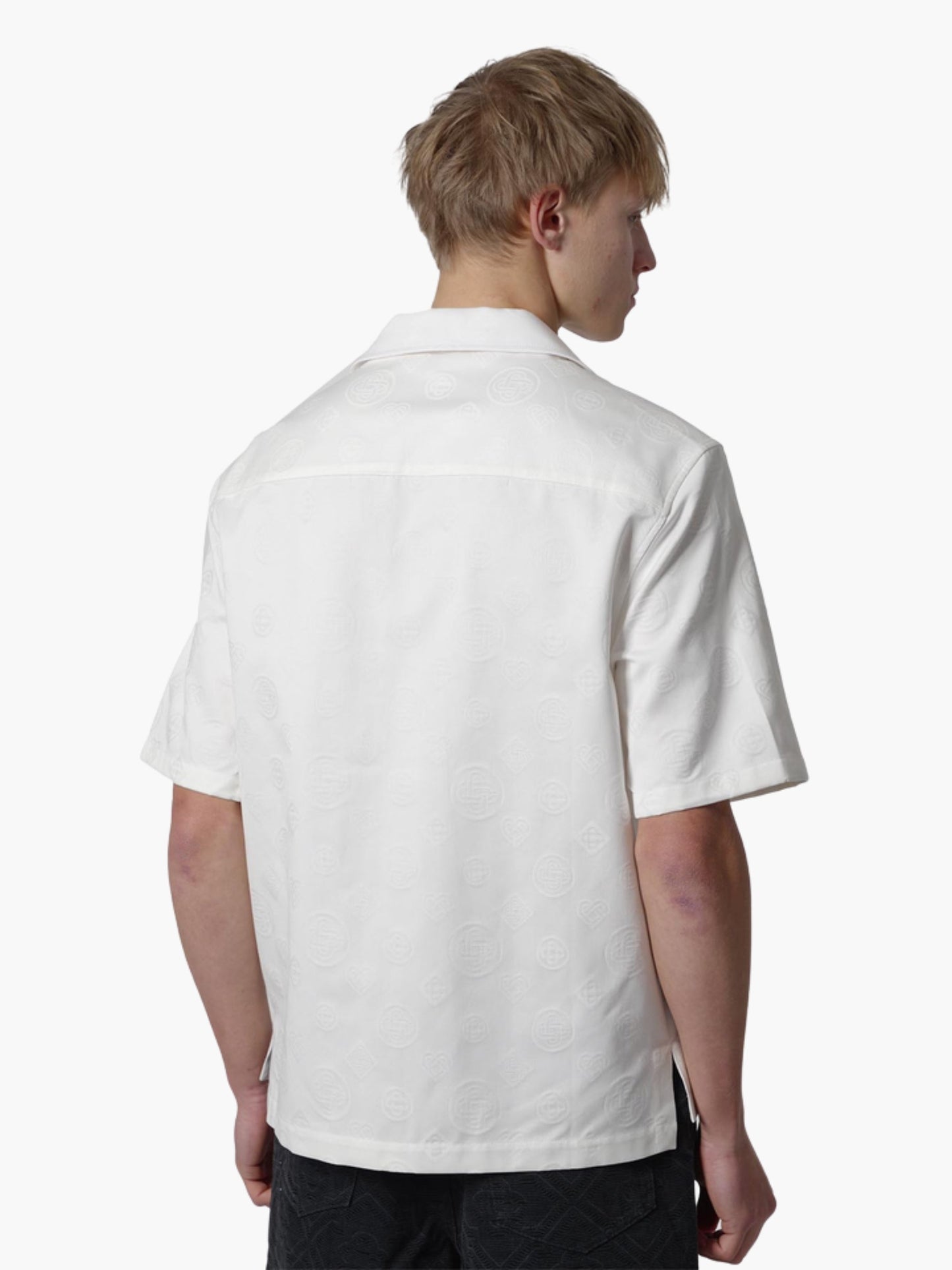 Casablanca Shirt Monogram White
