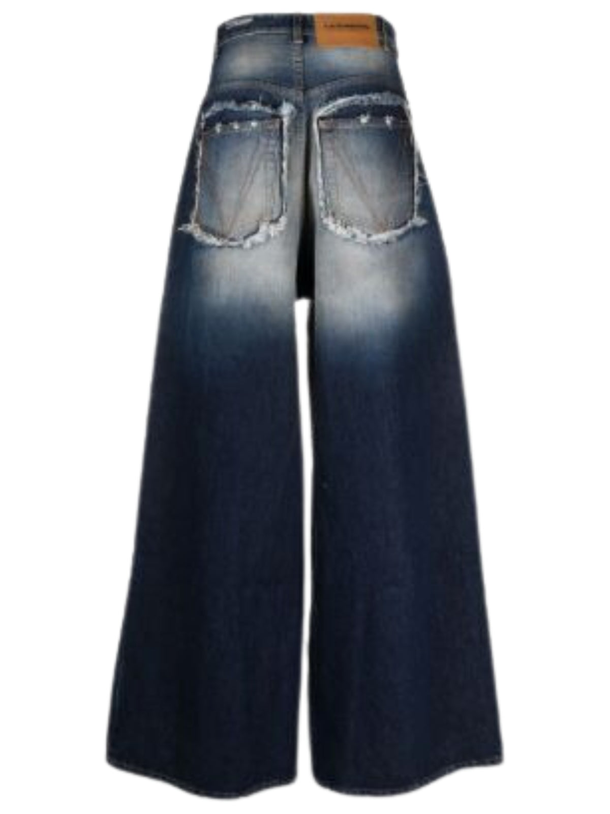Vetements Jean Ripped Blue