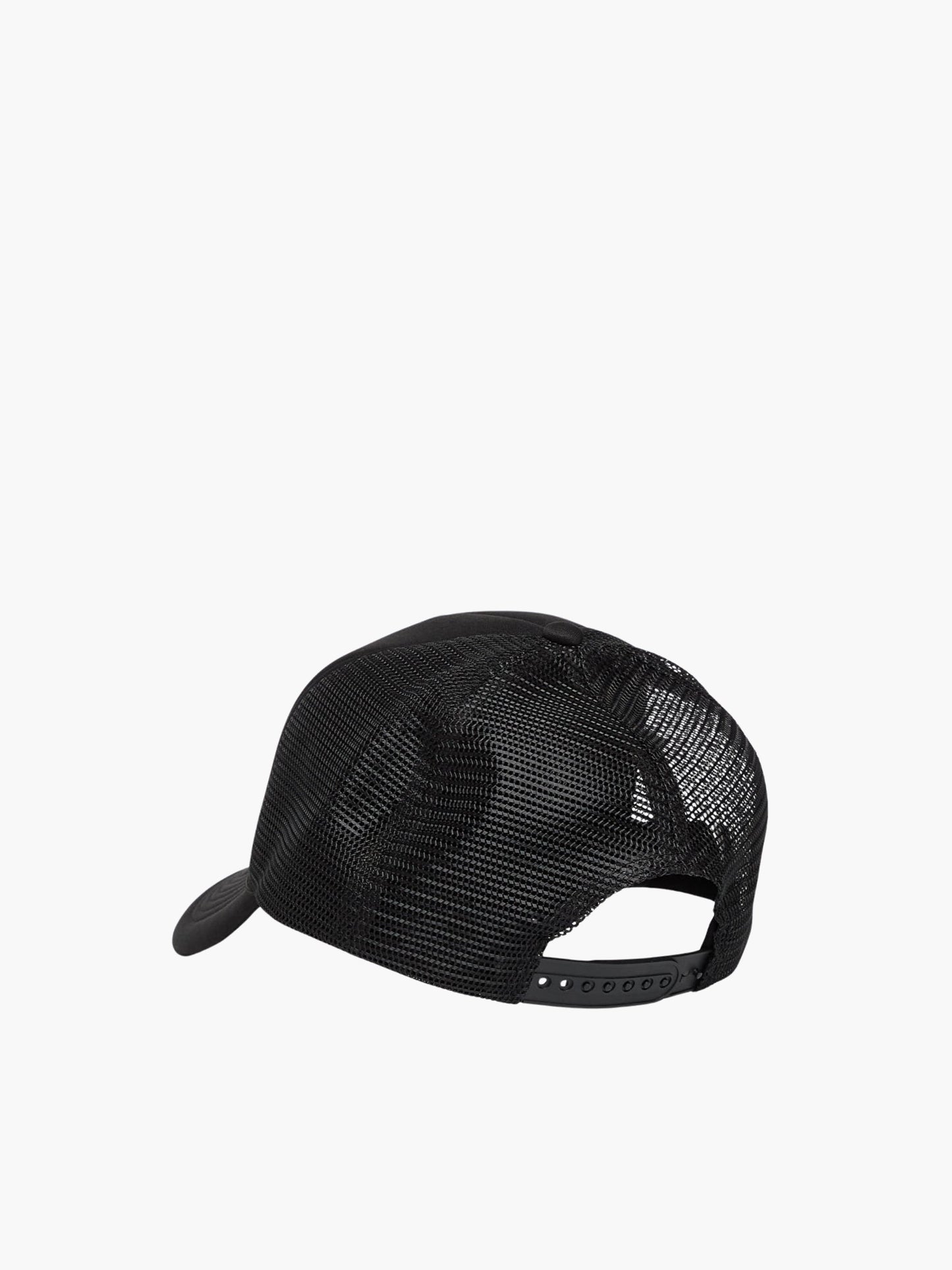 Ice Cream Cap Checker Running Dog Trucker Black