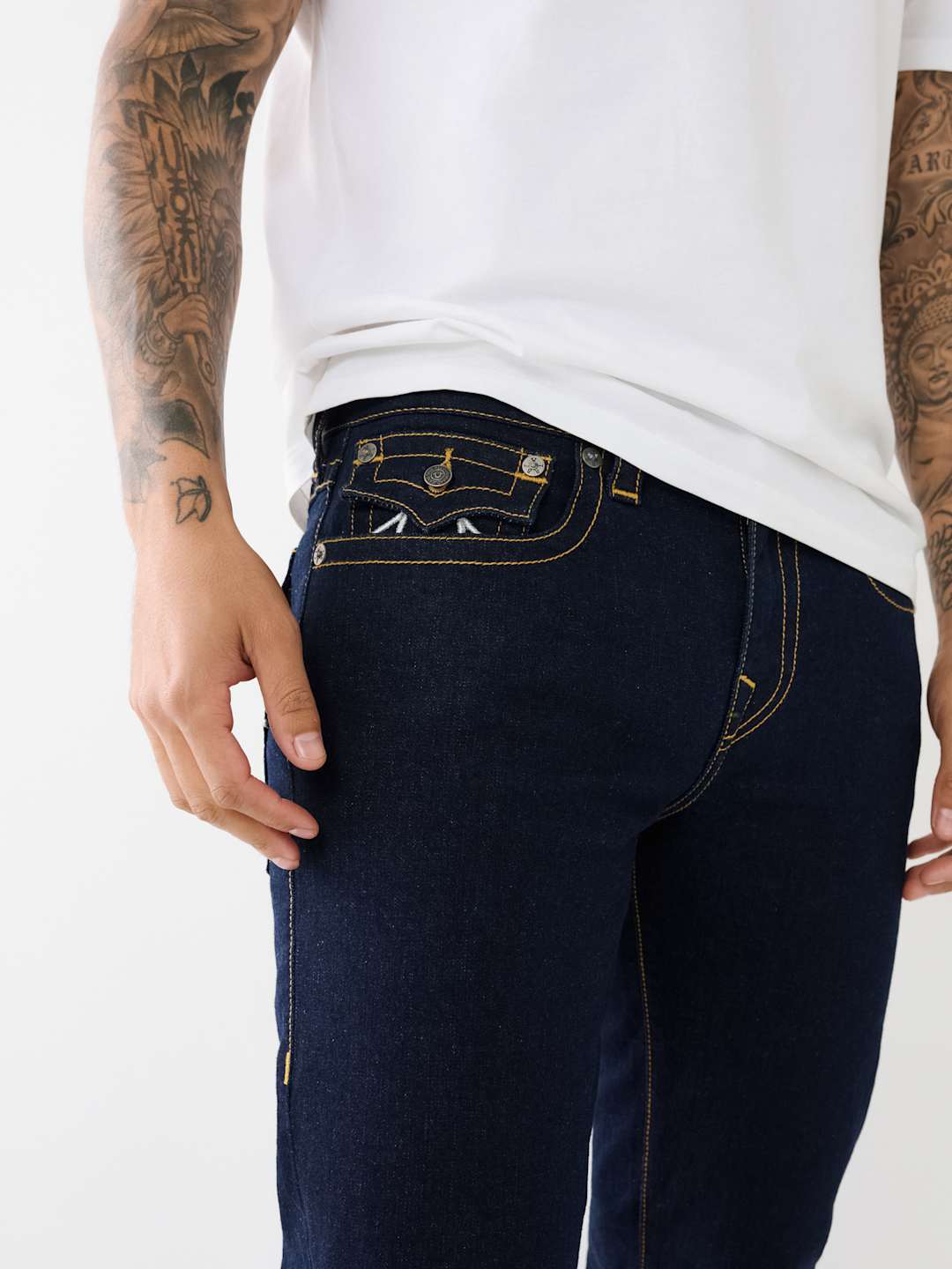 True Religion Jeans Ricky Flap Raised Body R