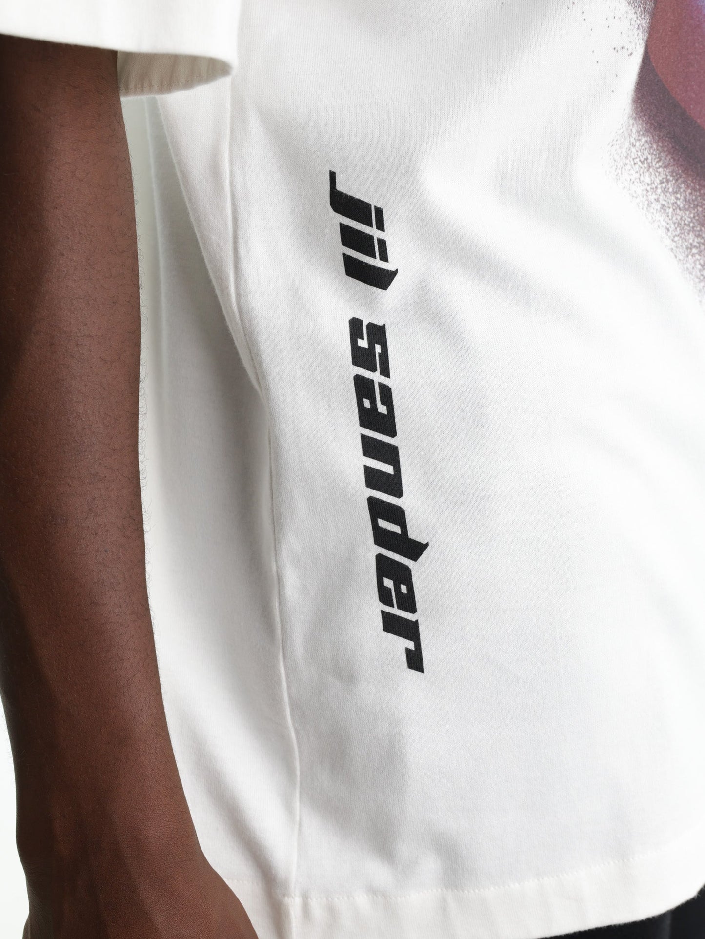 Jil Sander T-Shirt Candy Print White