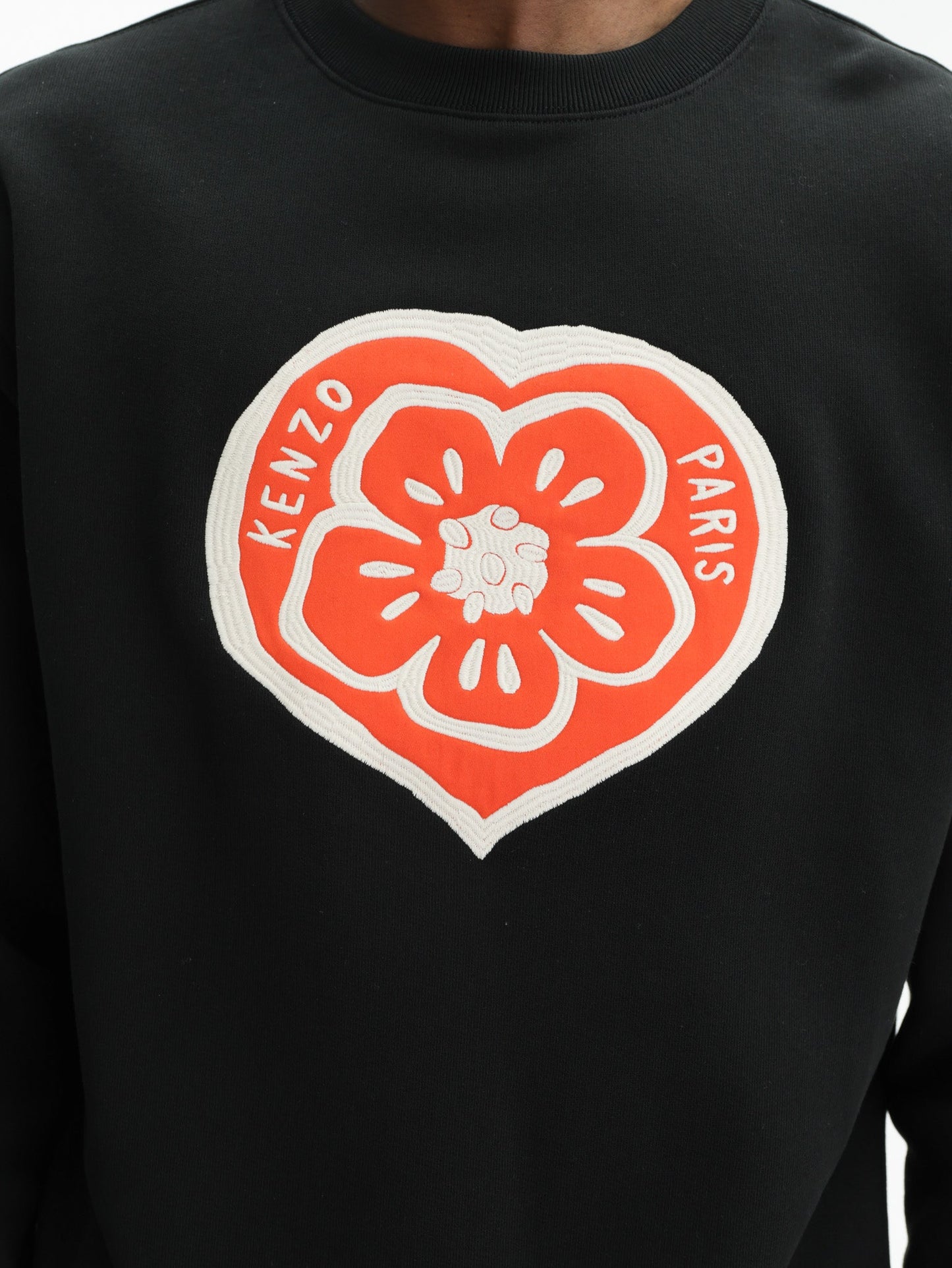 Kenzo Jumper Boke Heart Black