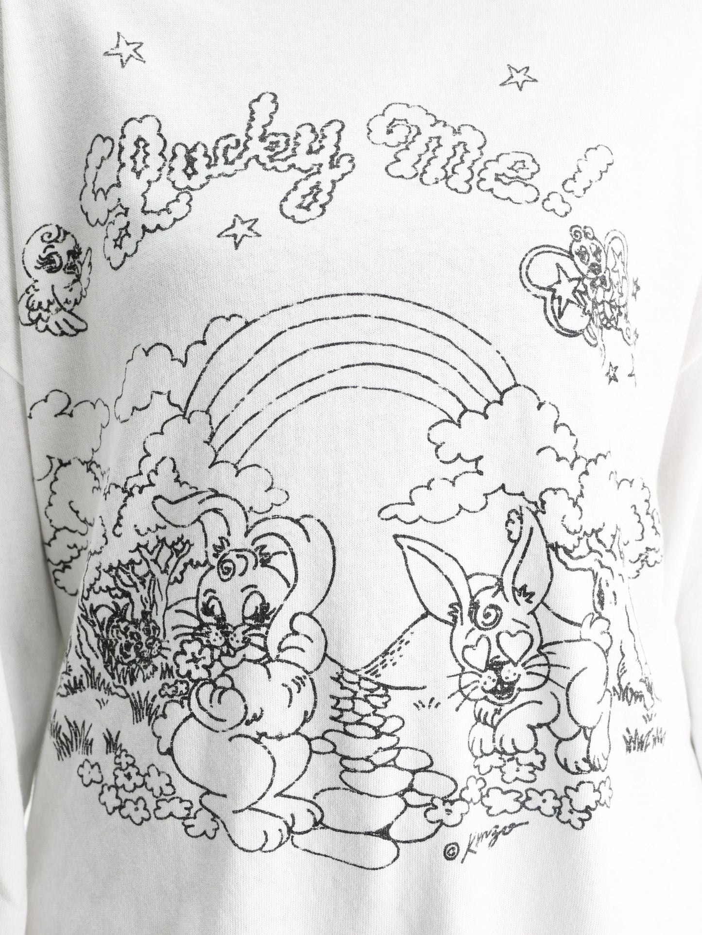 Kenzo Sweater Lucky Me Off-White