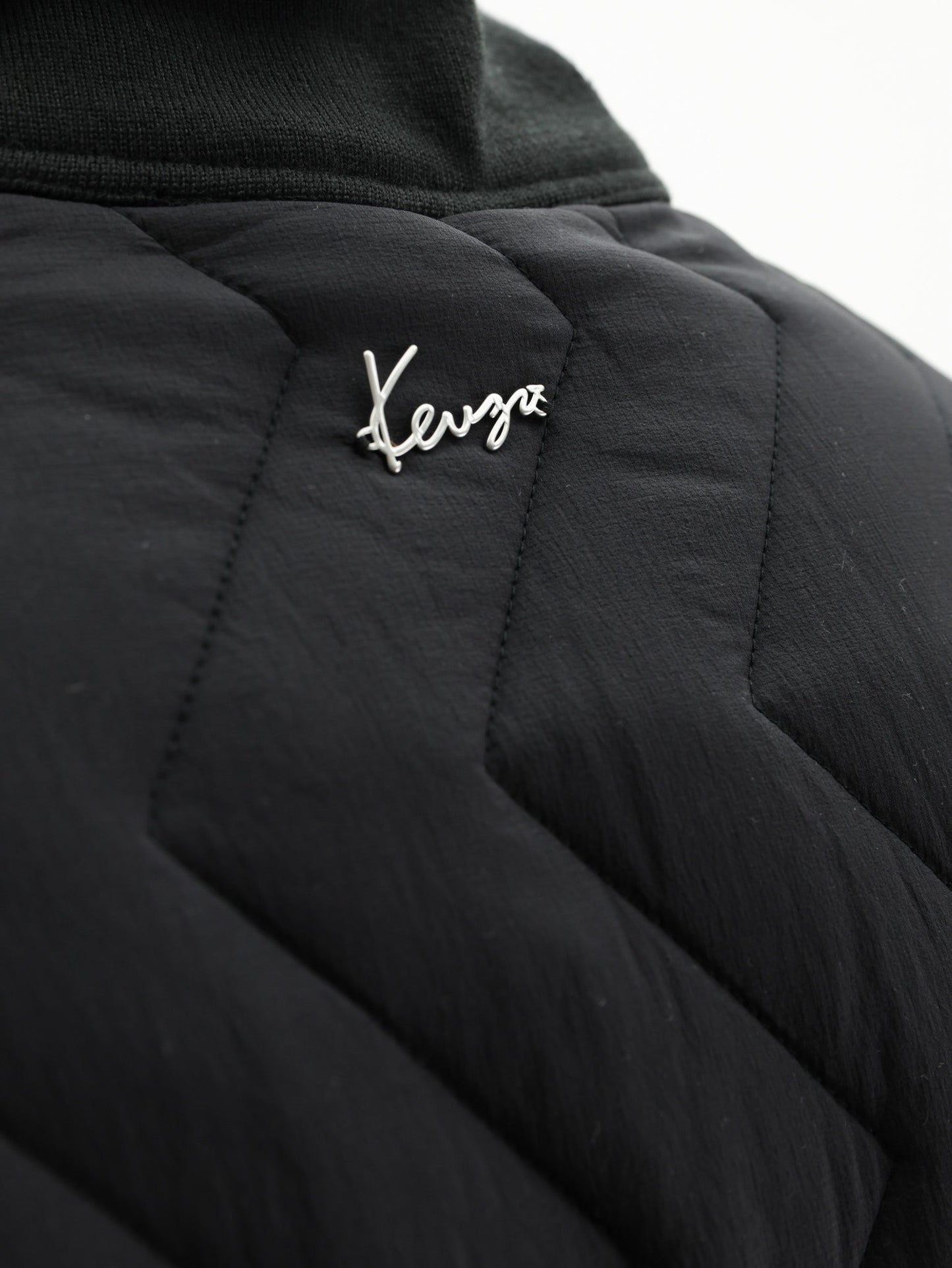 Kenzo Blouson Winter Holidays Quilted Black