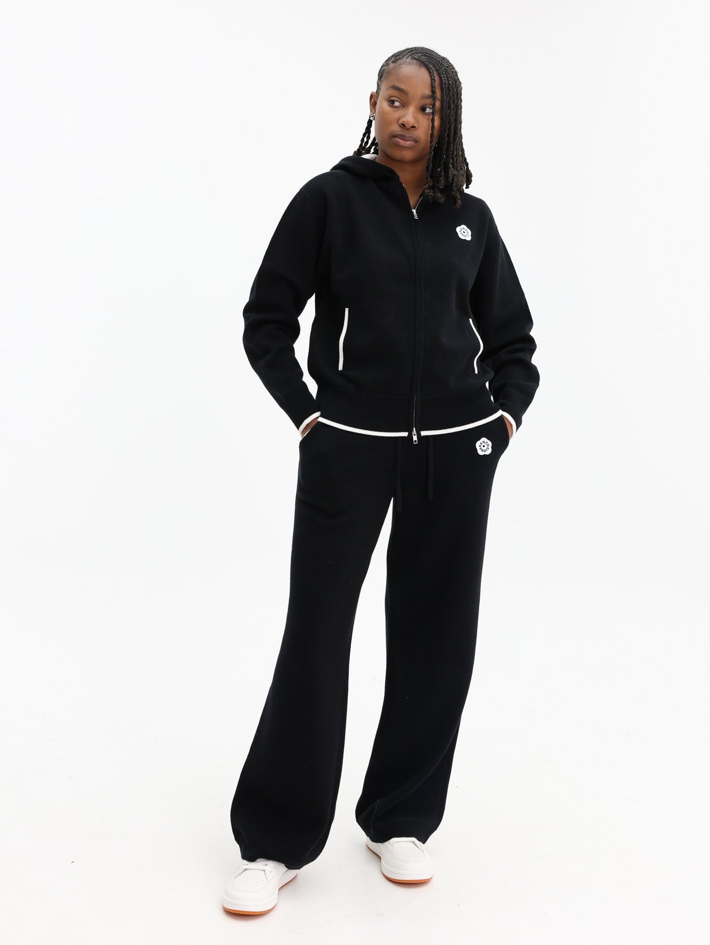 Kenzo Pants Logo Black