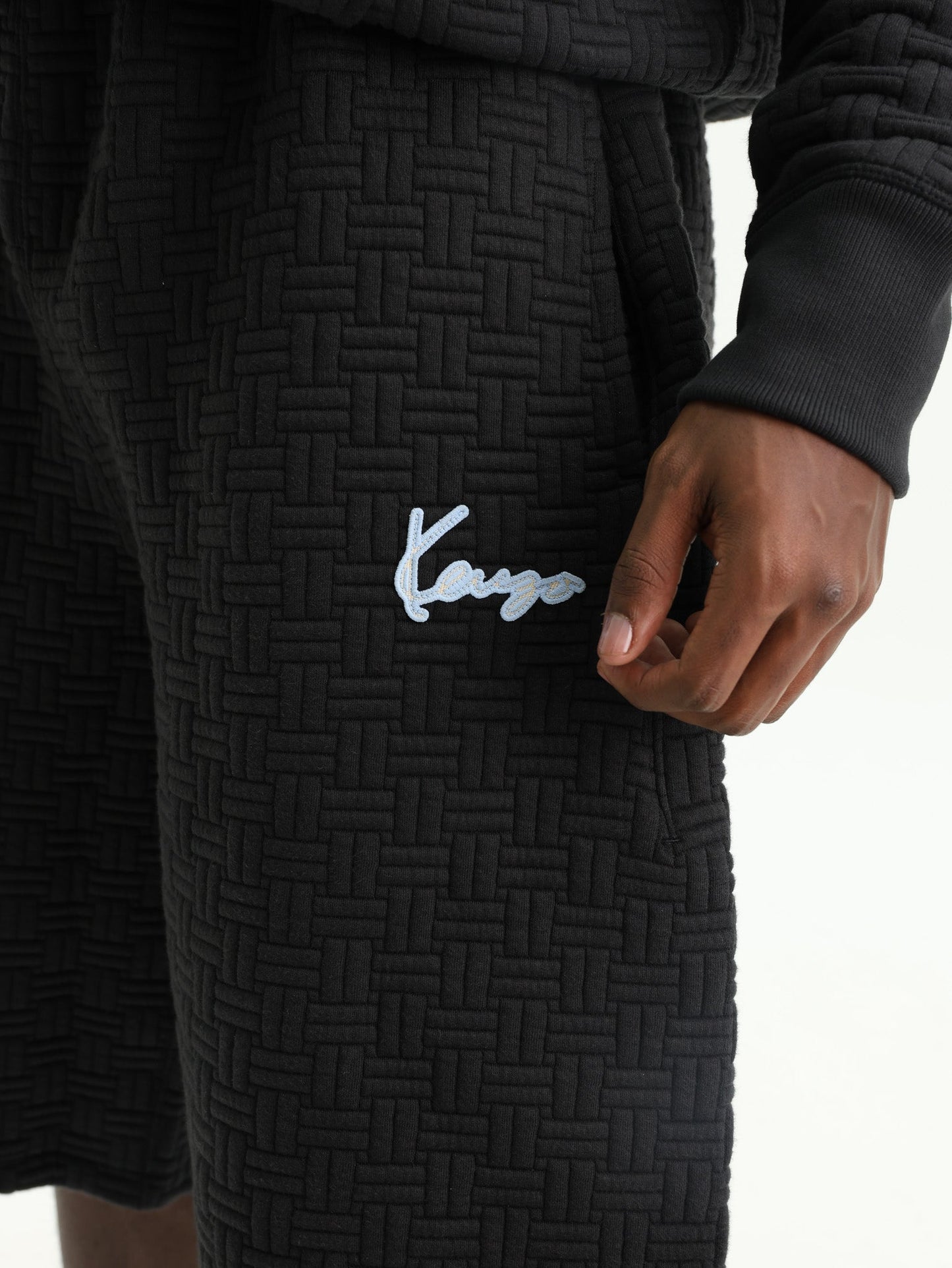 Kenzo Shorts Logo Black
