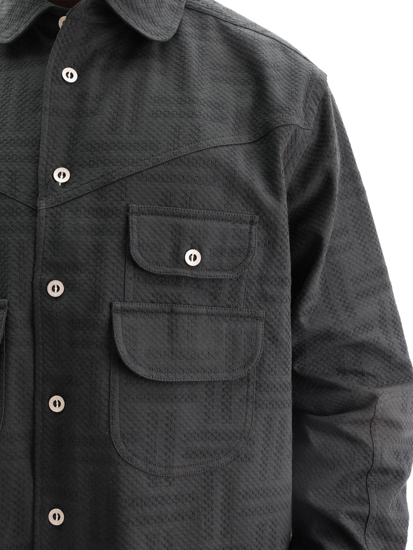 Kenzo Shirt Checkered Black