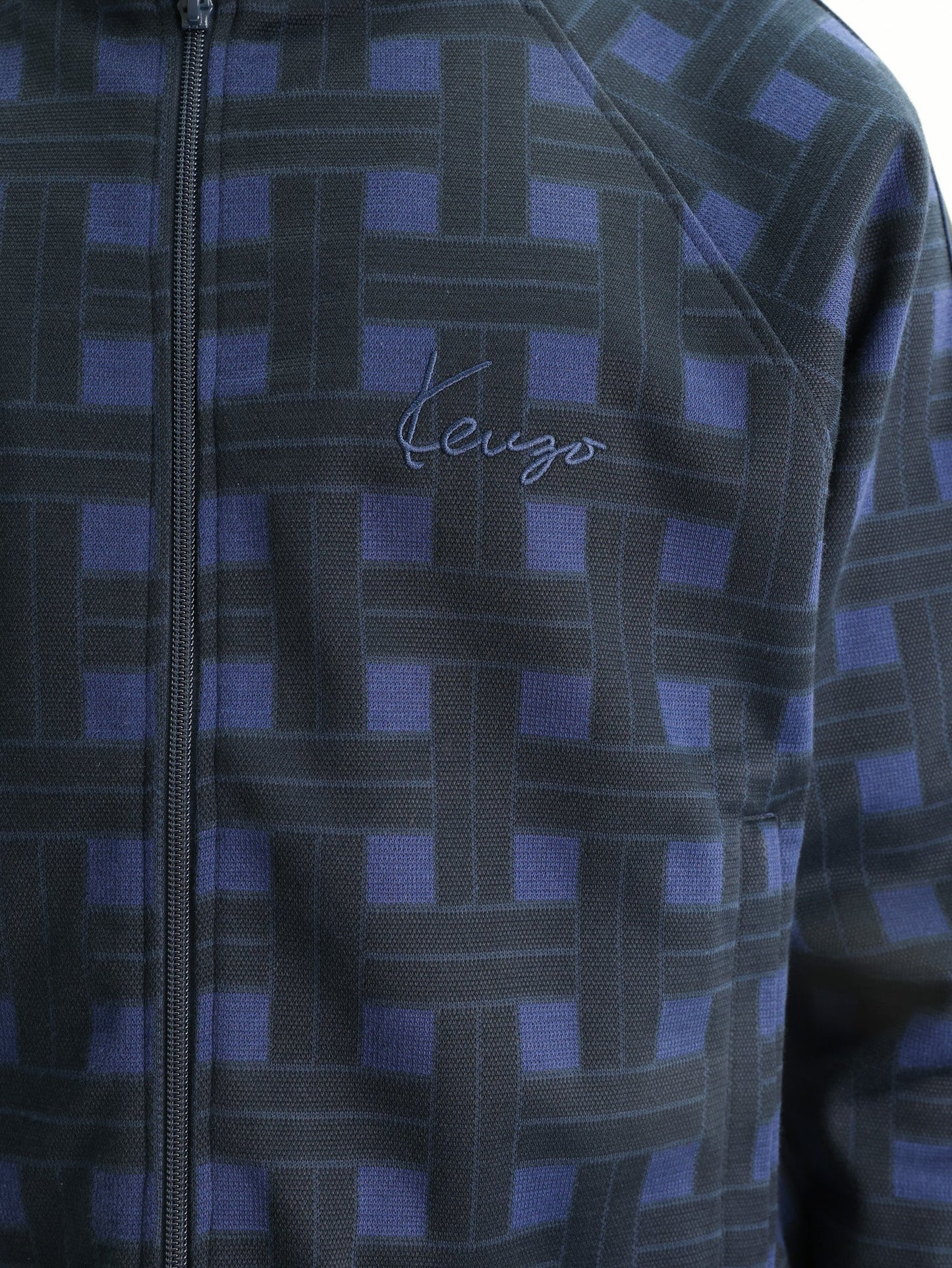 Kenzo Jacket Checkered Blue-Black