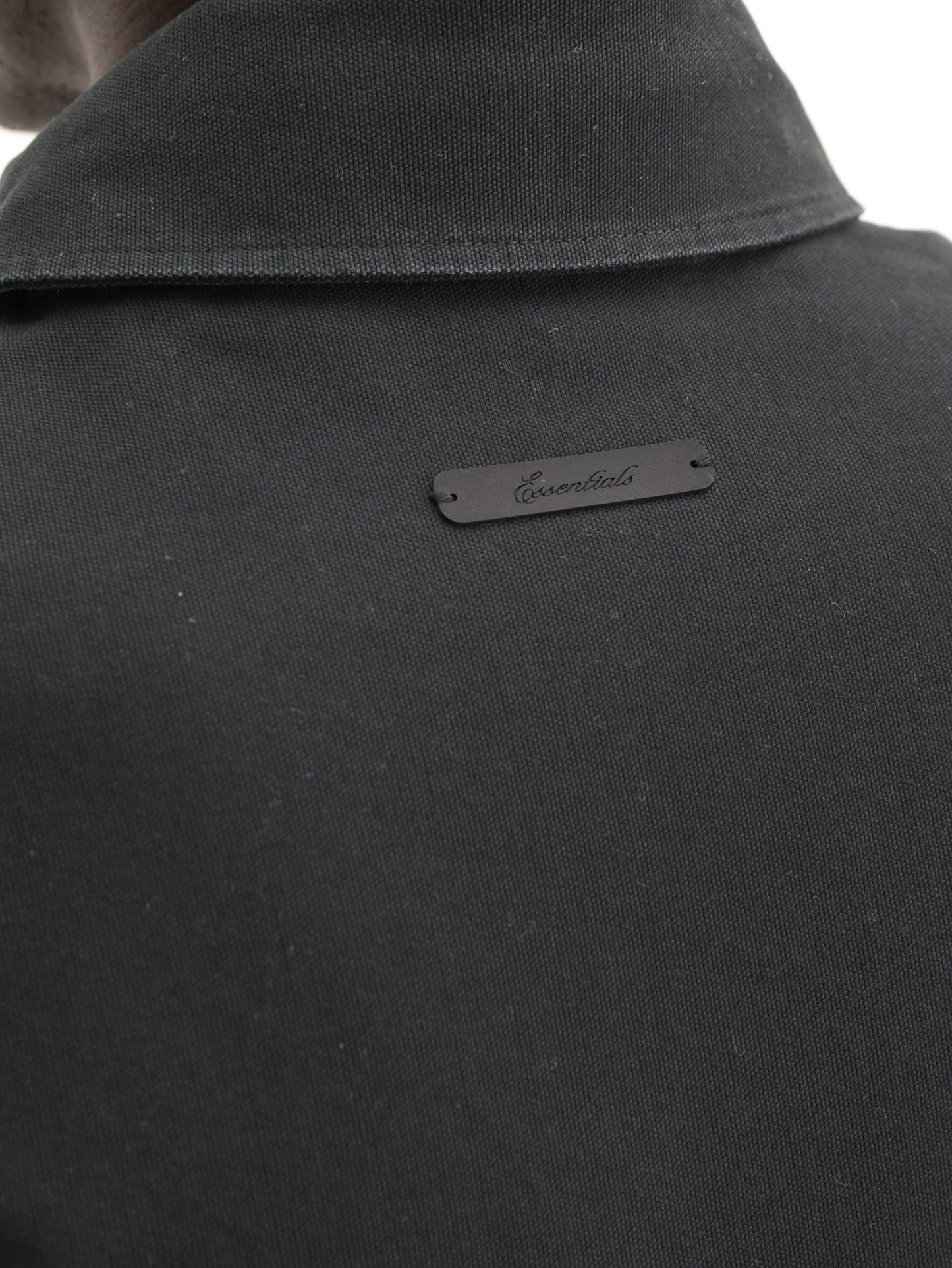 Fear of God Overshirt Essentials Canvas Black
