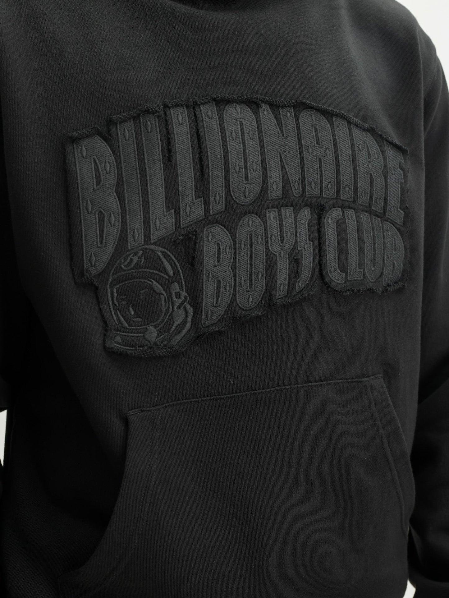 Billionaire Boys Club Hoodie Arch Logo Applique Black