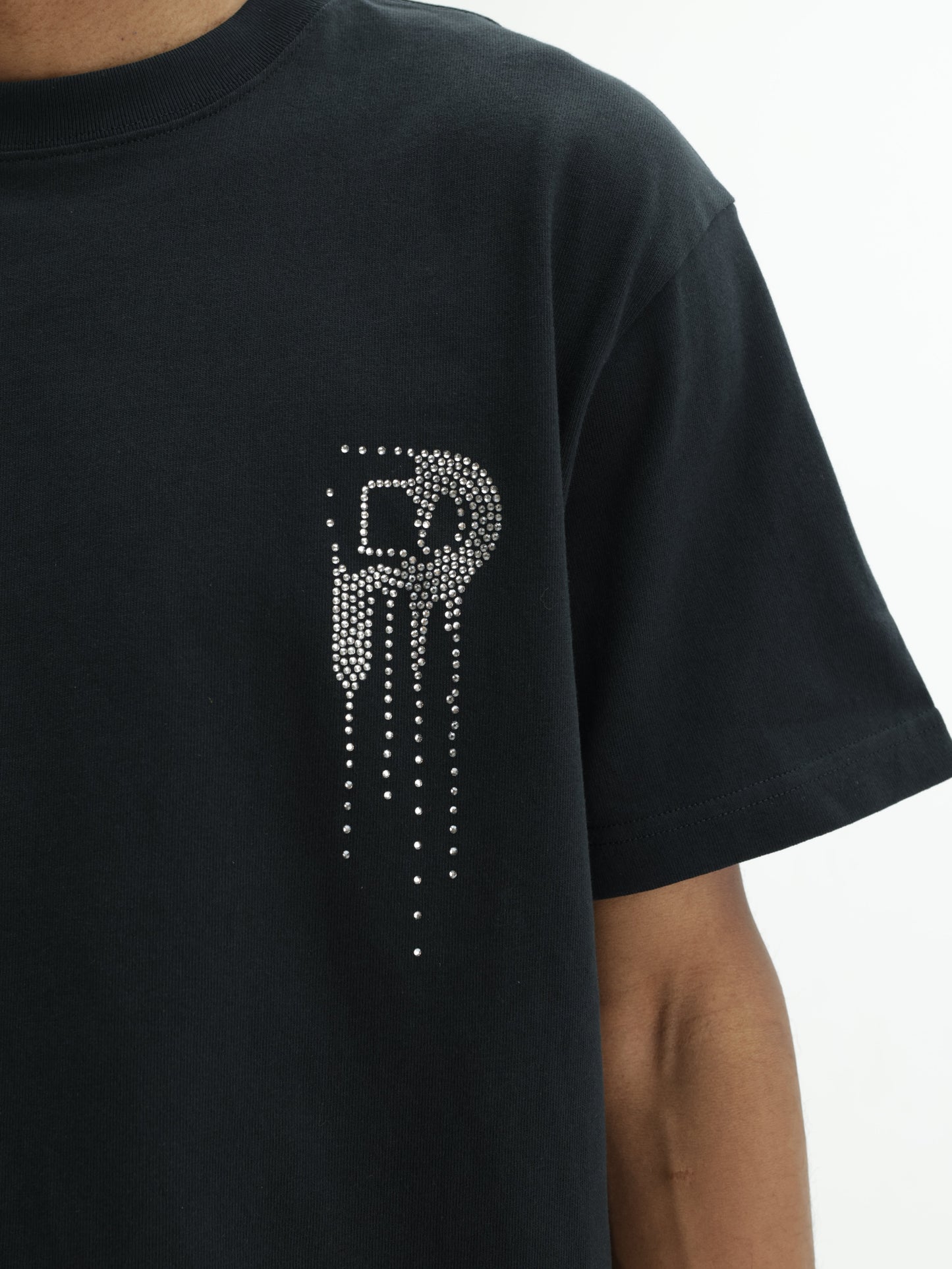 Purple T-Shirt Hwt Black