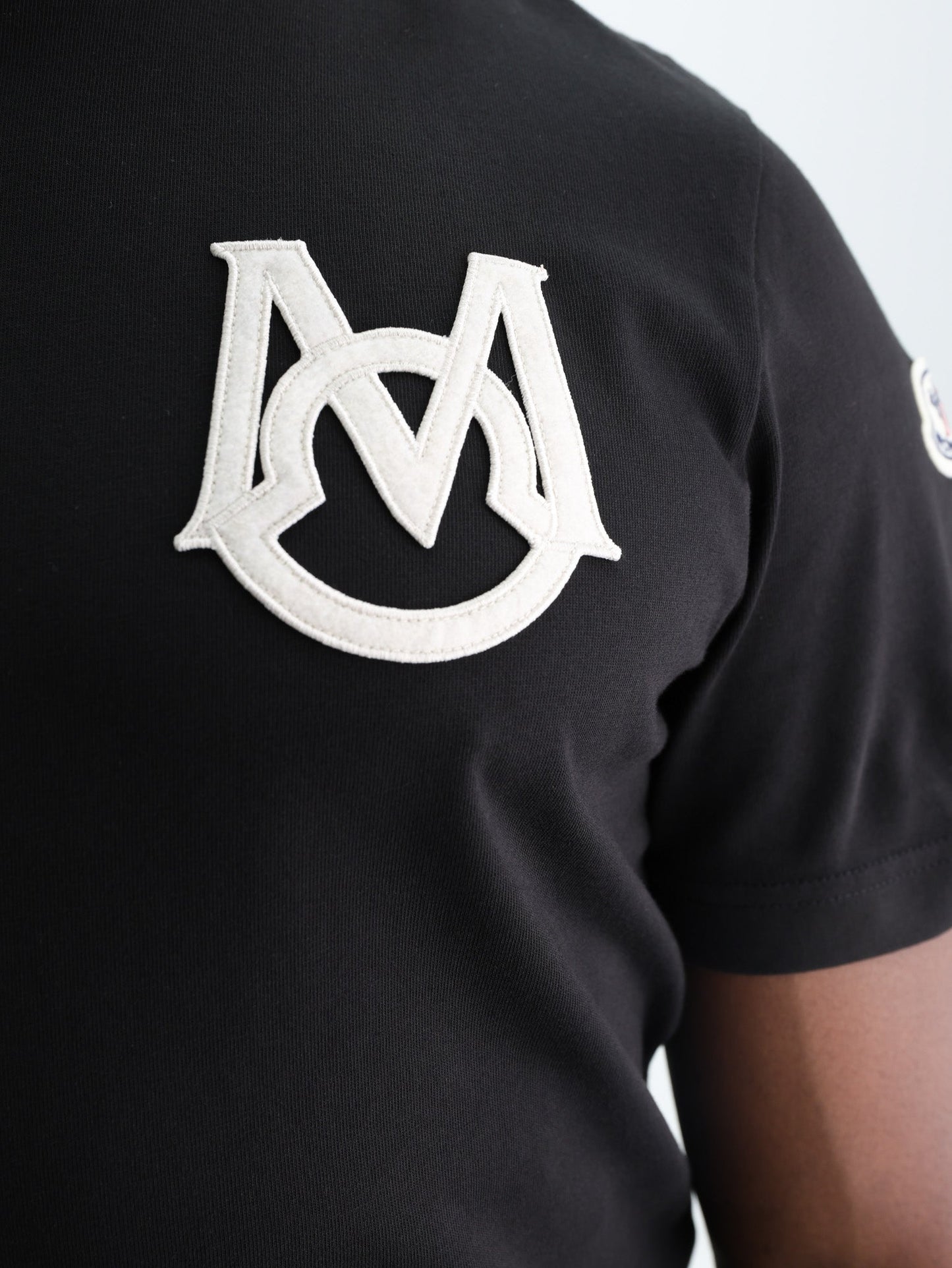 Moncler T-Shirt Logo Black