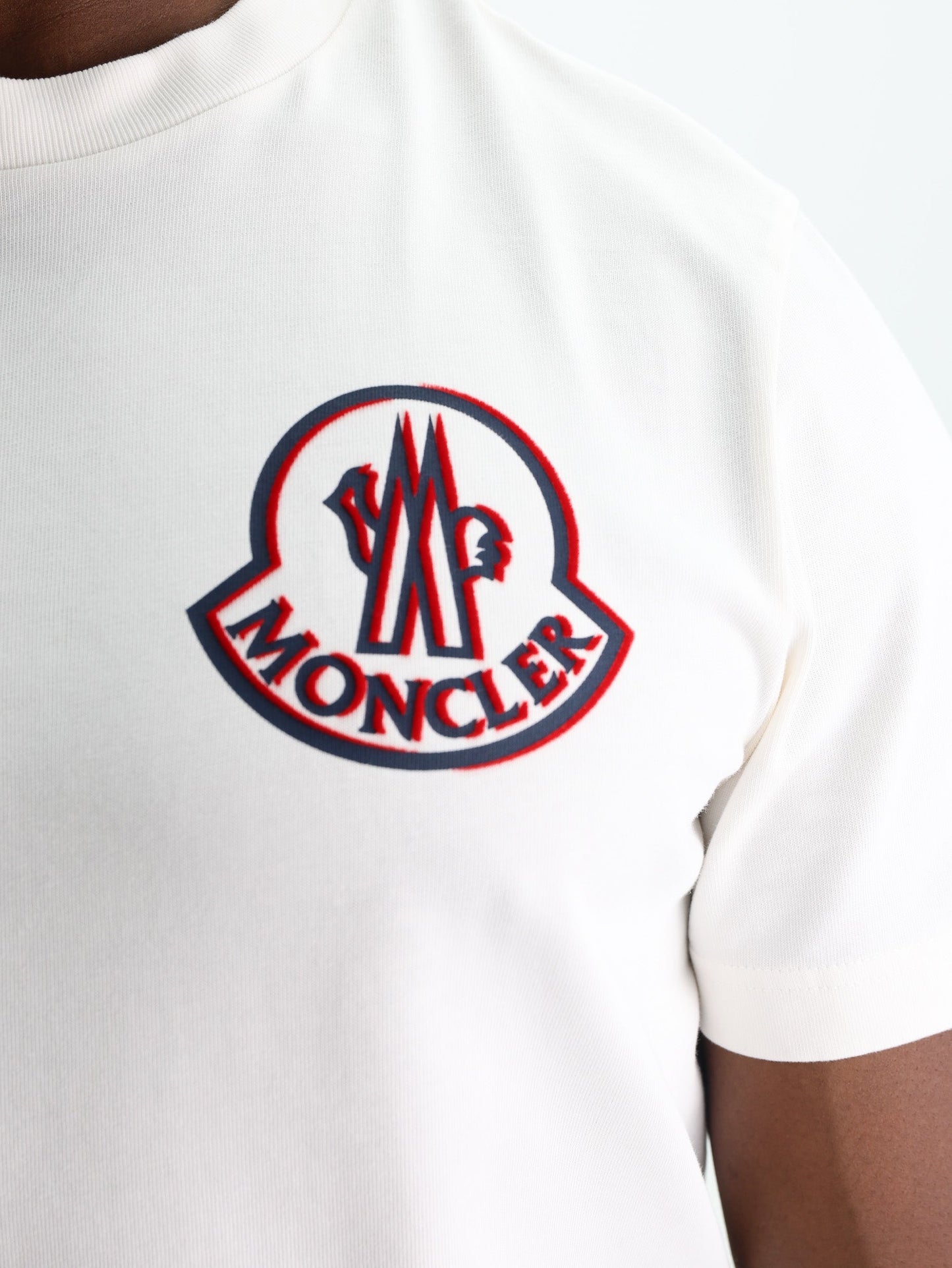 Moncler T-Shirt Logo White