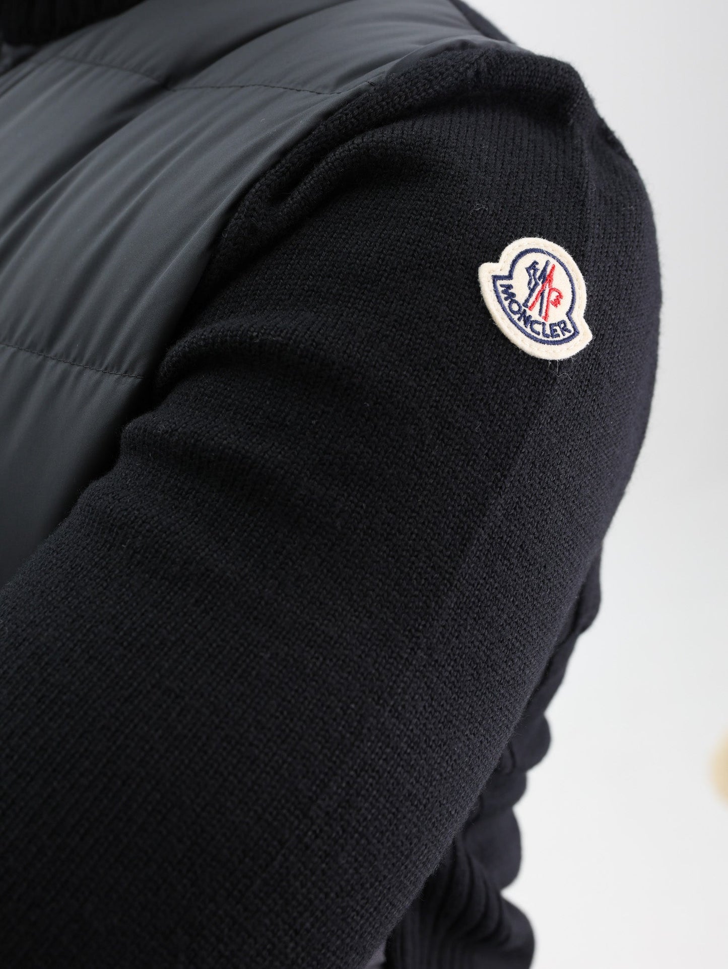 Moncler Cardigan Tricot Black