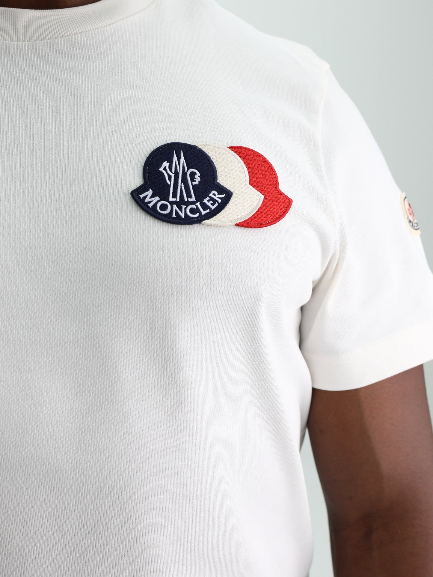 Moncler T-Shirt Logo Off-White