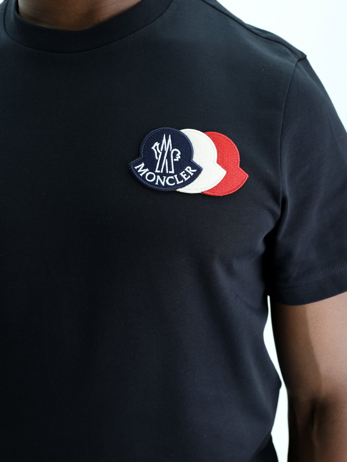 Moncler T-Shirt Logo Black