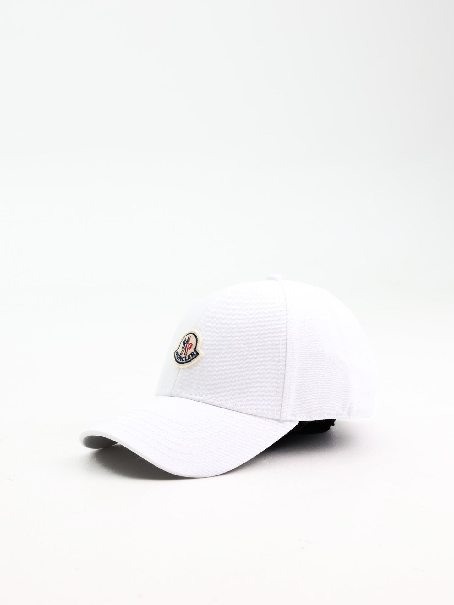 Moncler Cap Logo White