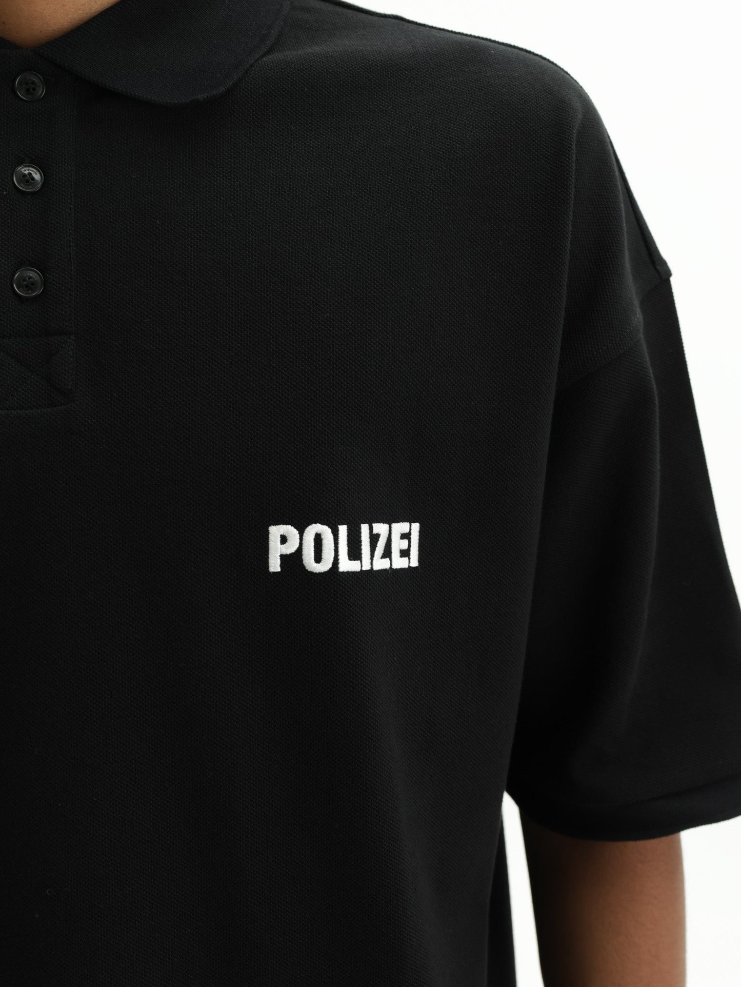 Vetements Golfer Polizei Black