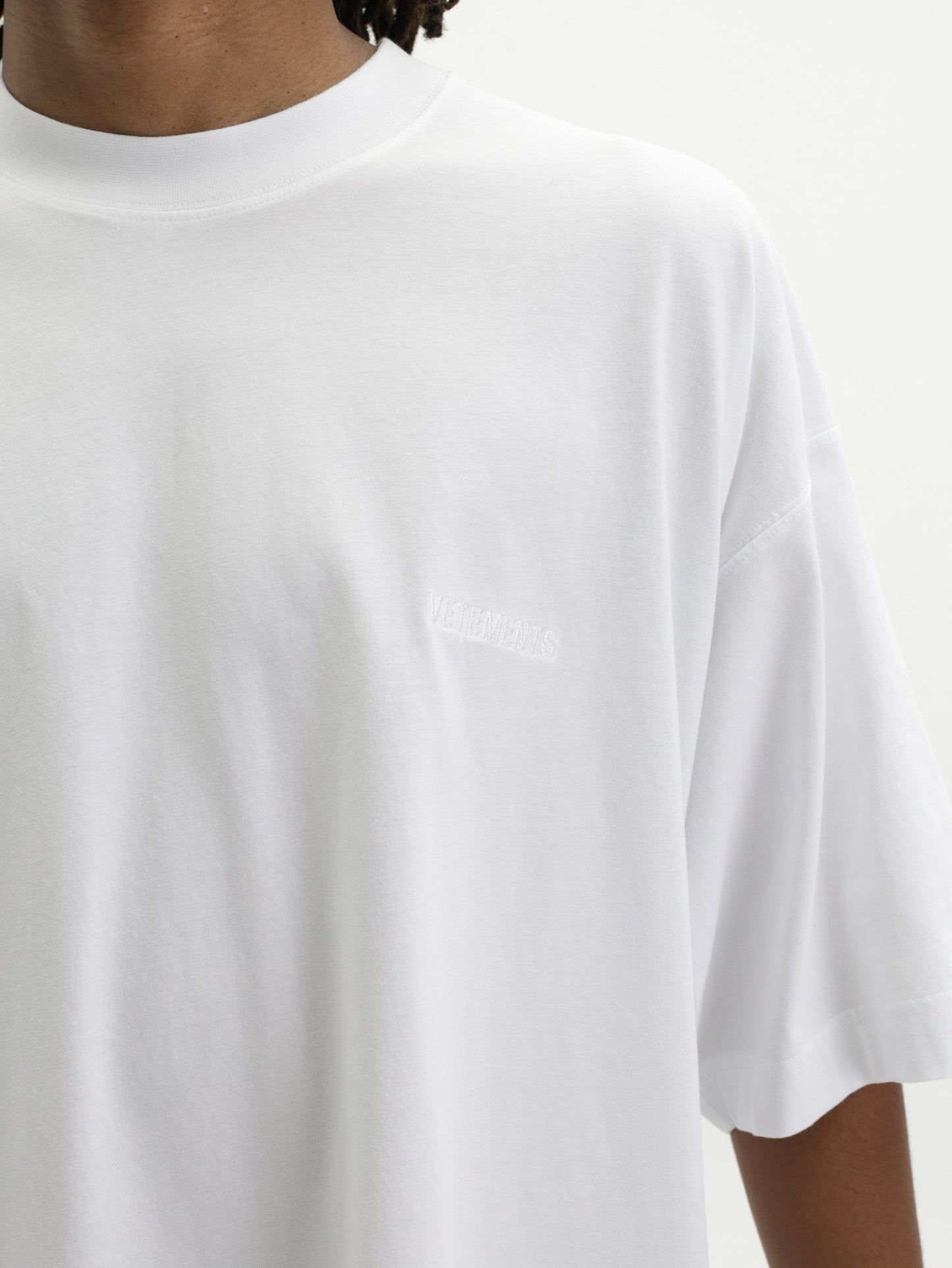 Vetements T-Shirt Iconic Logo White