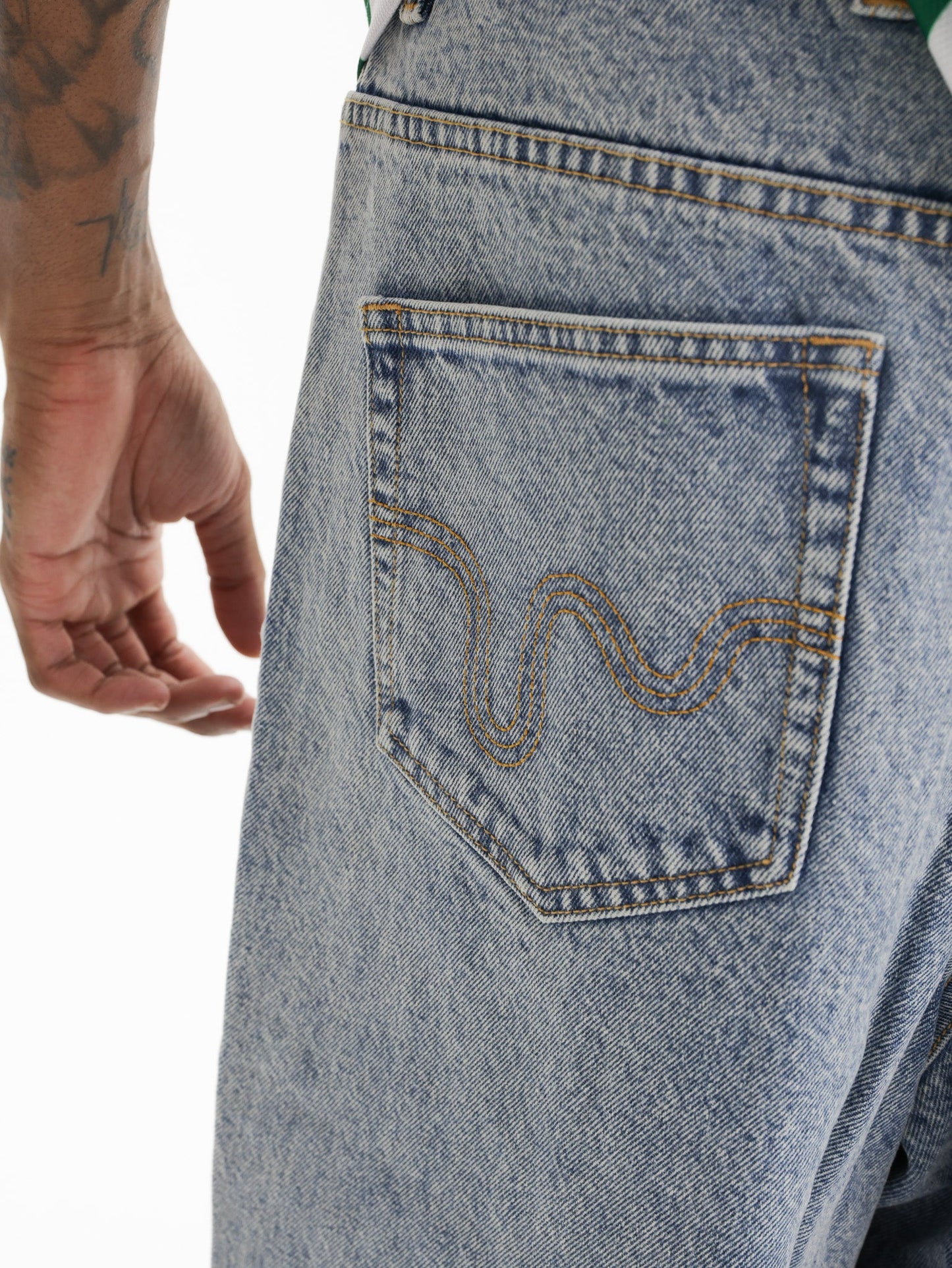 Ice Cream Jeans Triple Scoop Heavy Wash Blue