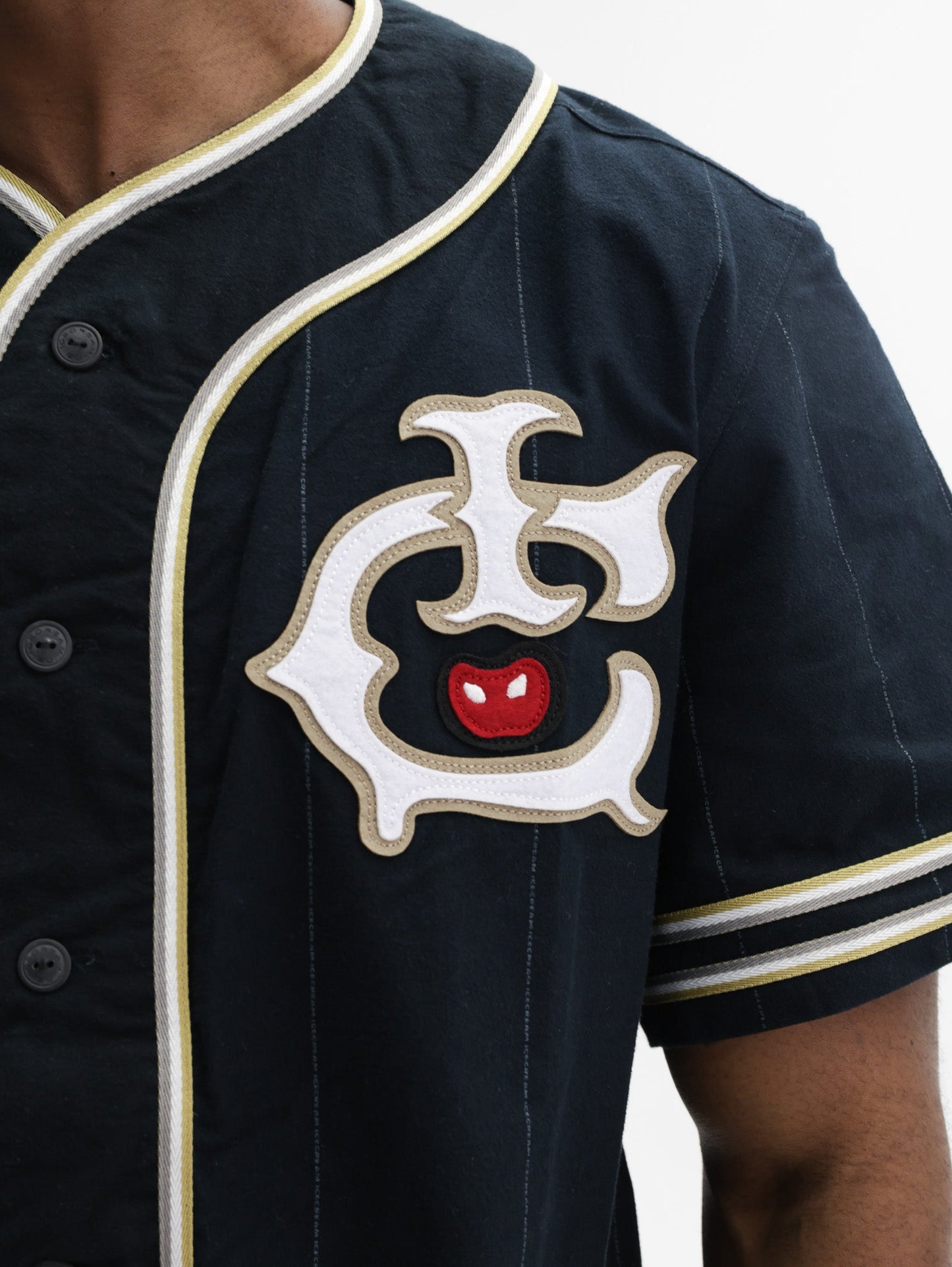 Ice Cream Shirt Ic Baseball Black