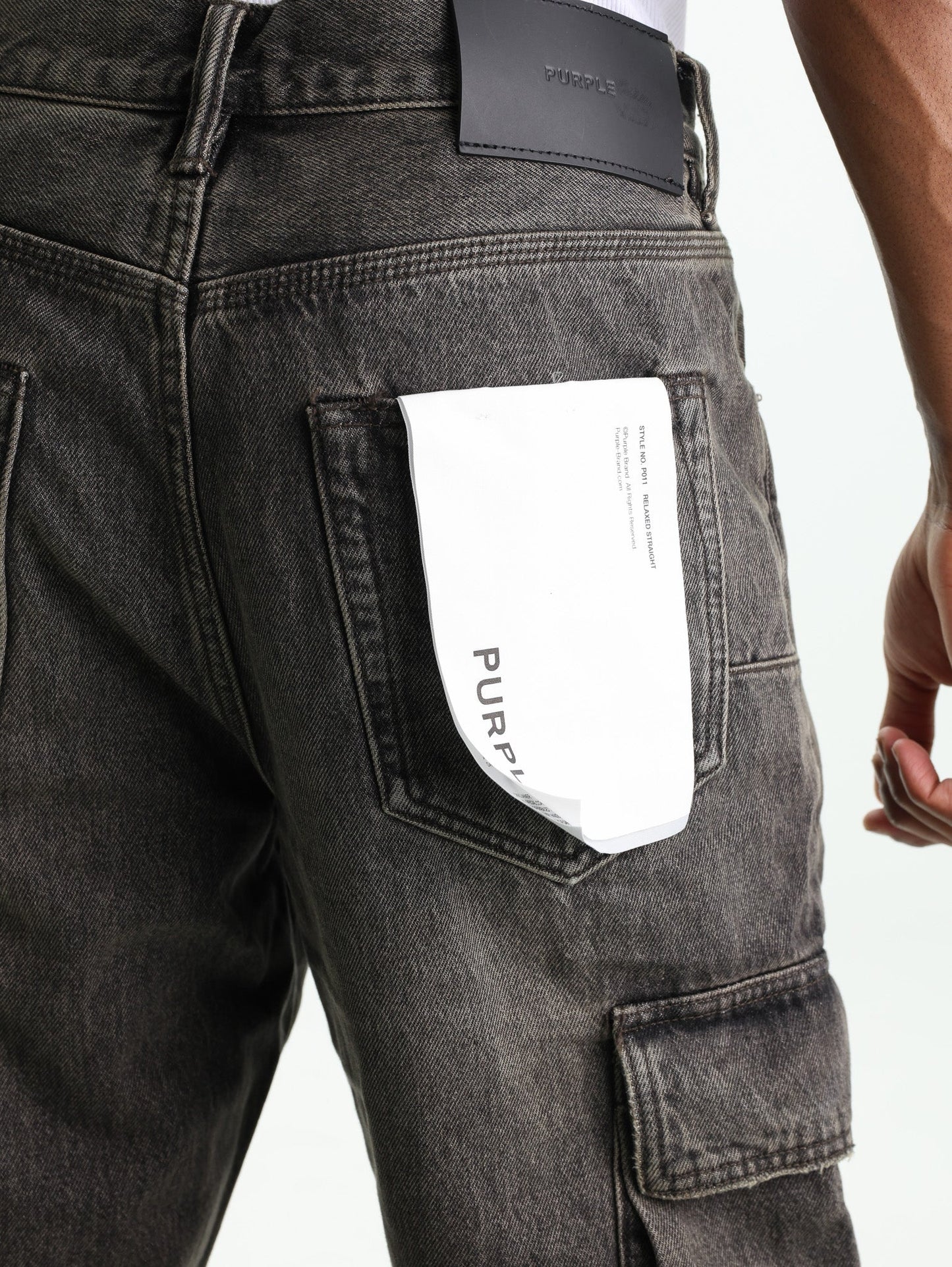 Purple Jeans Ashfall Cargo Black