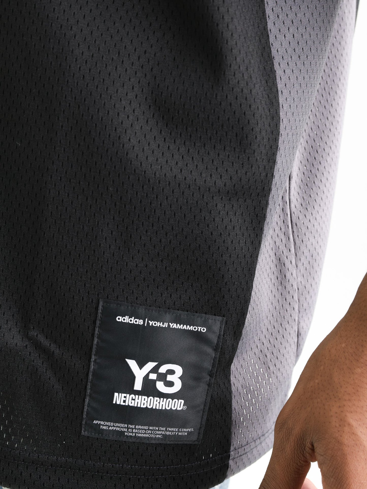 Y-3 T-Shirt NBHD Football Black