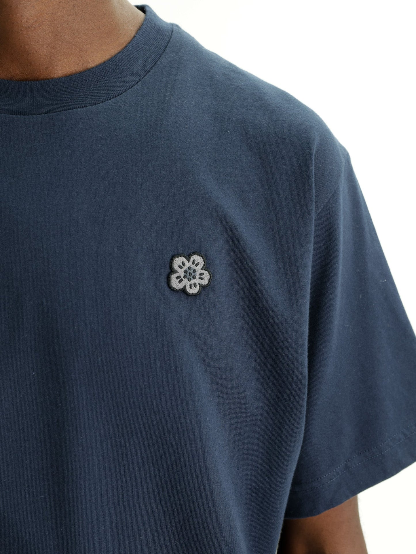 Kenzo T-Shirt Boke Flower Navy Blue
