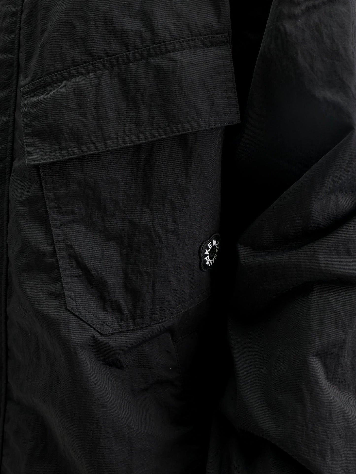 Kenzo Jacket Windbreaker Parka Black