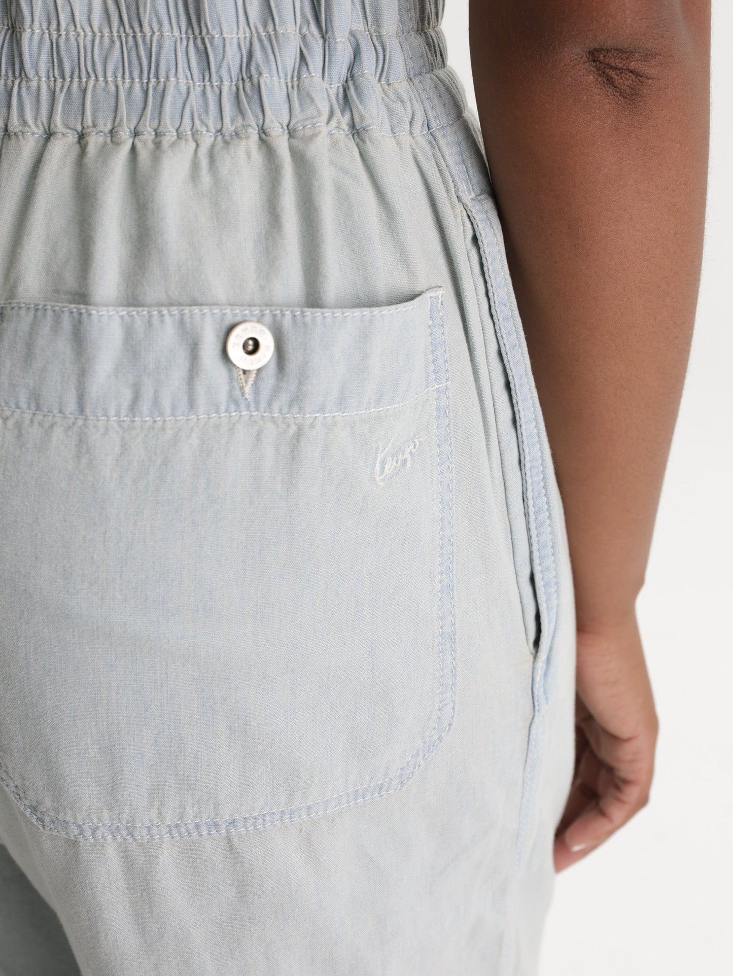 Kenzo Pants Stone Bl Dirty