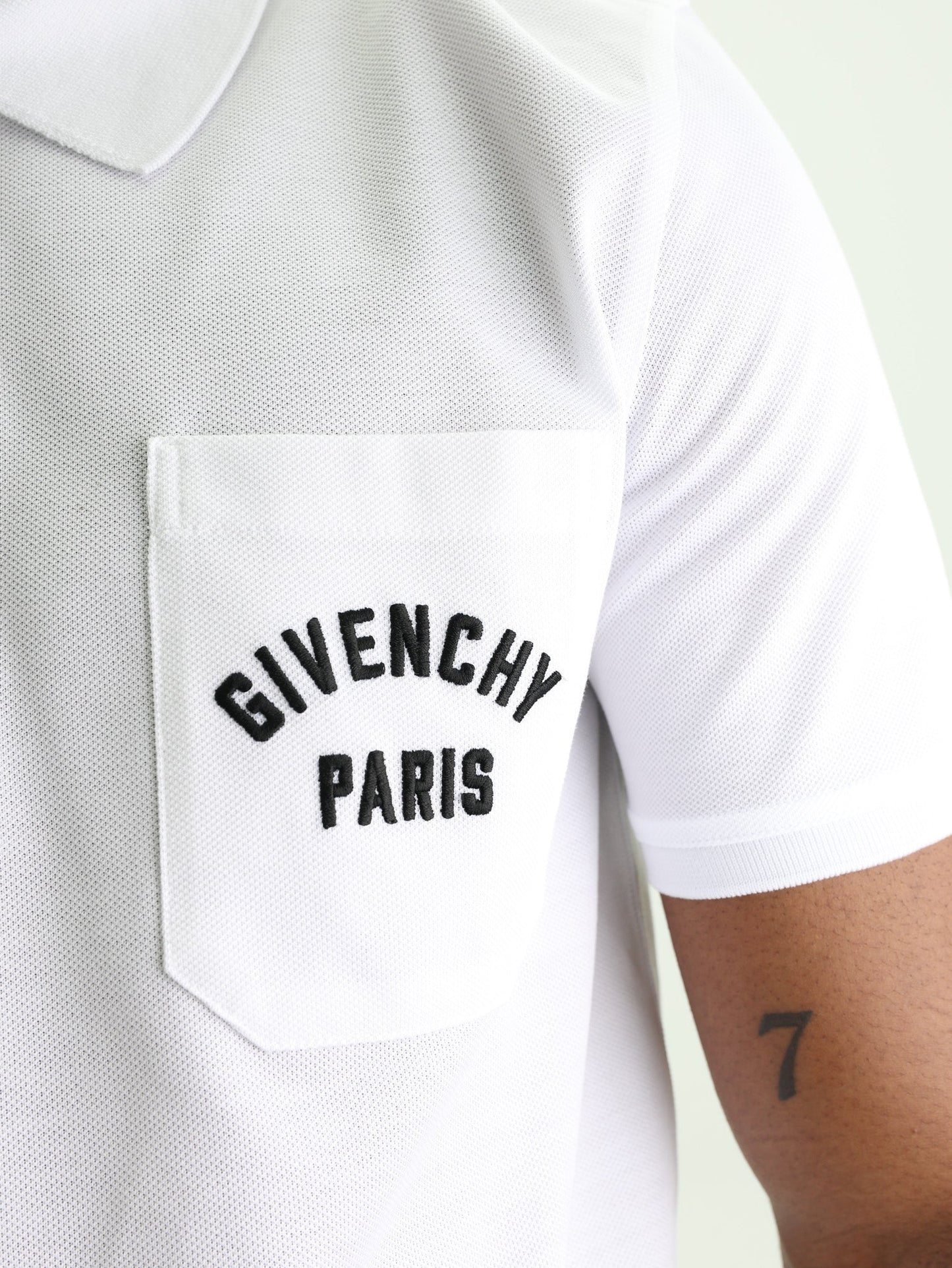 Givenchy Polo Dark White