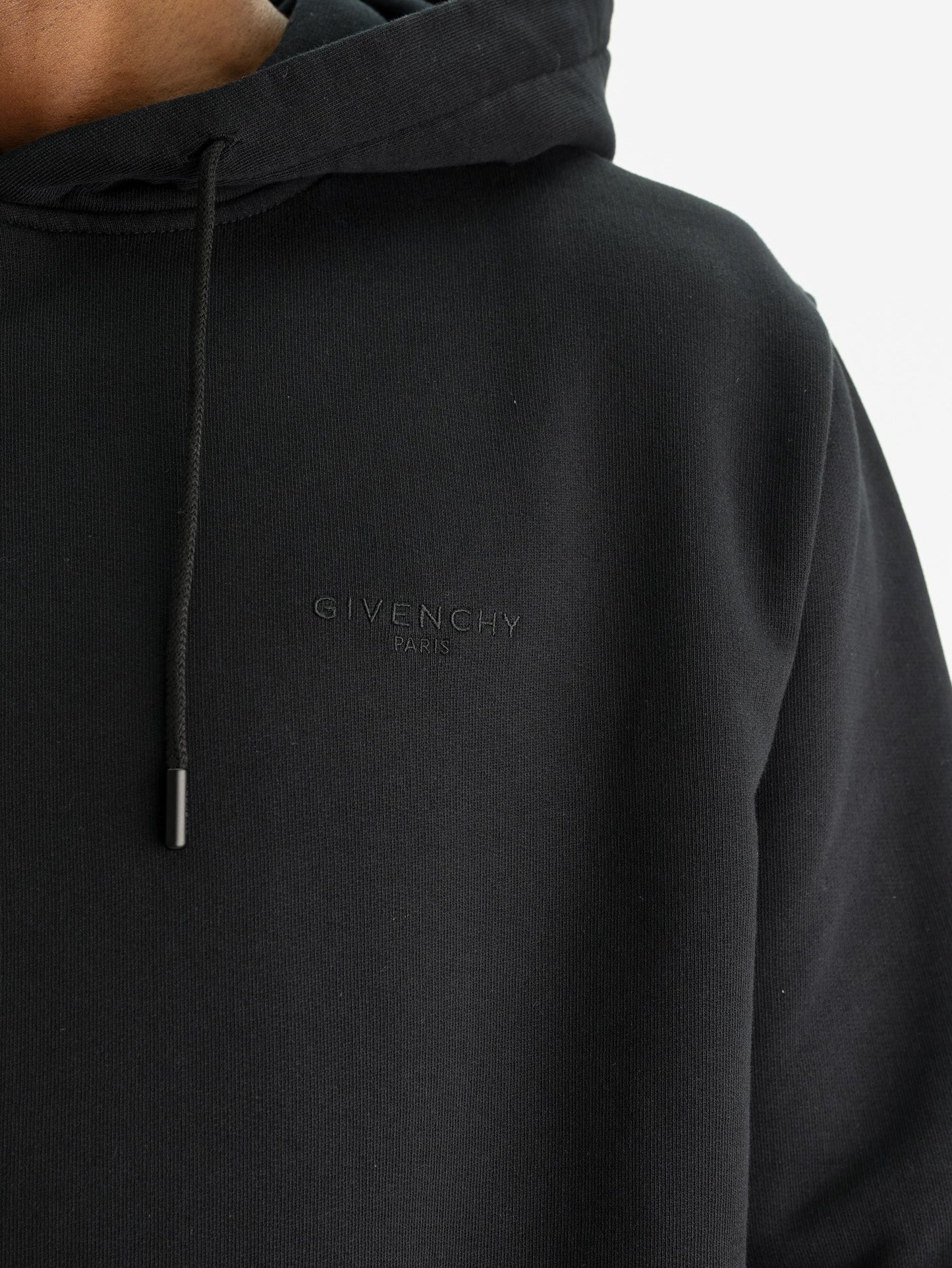 Givenchy Drawstring Hoodie Black