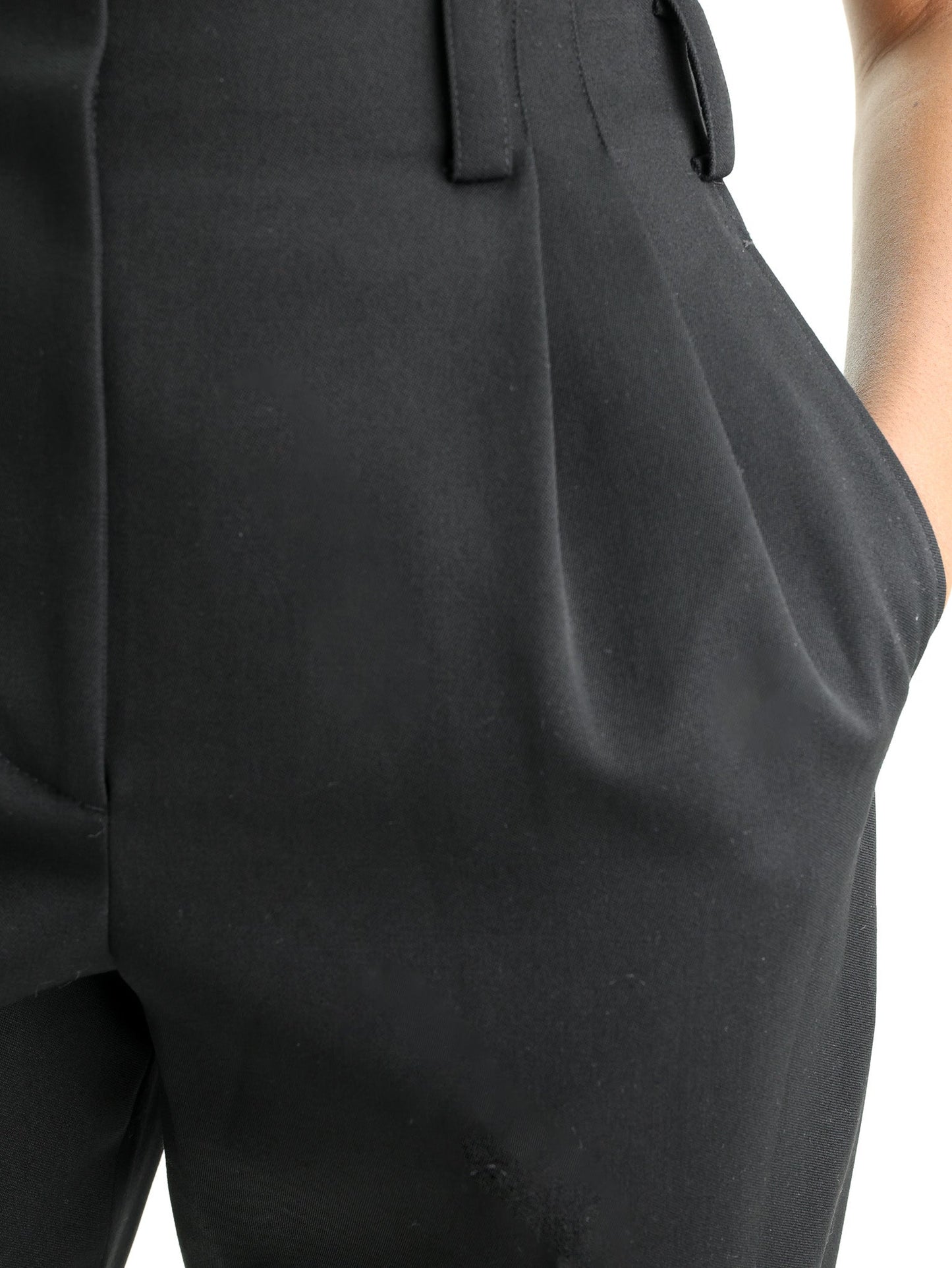 Givenchy Double Pleated Trousers Black
