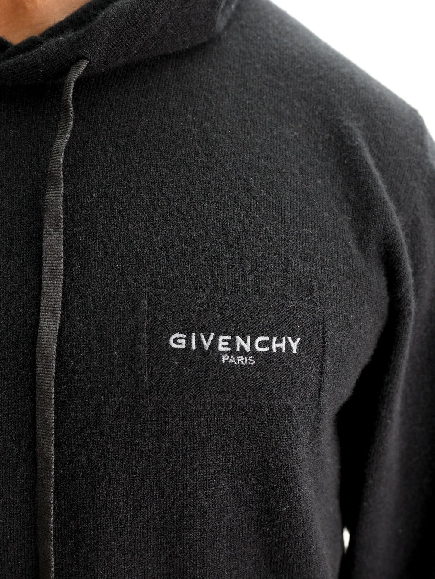 Givenchy Couture Seam Hoodie Black