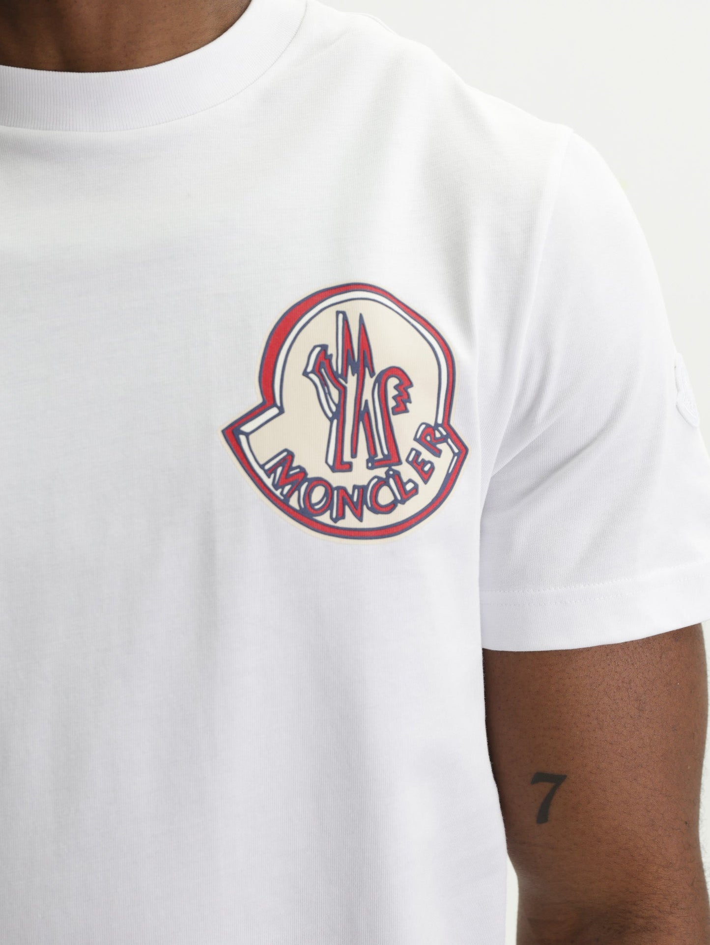 Moncler T-Shirt SS White
