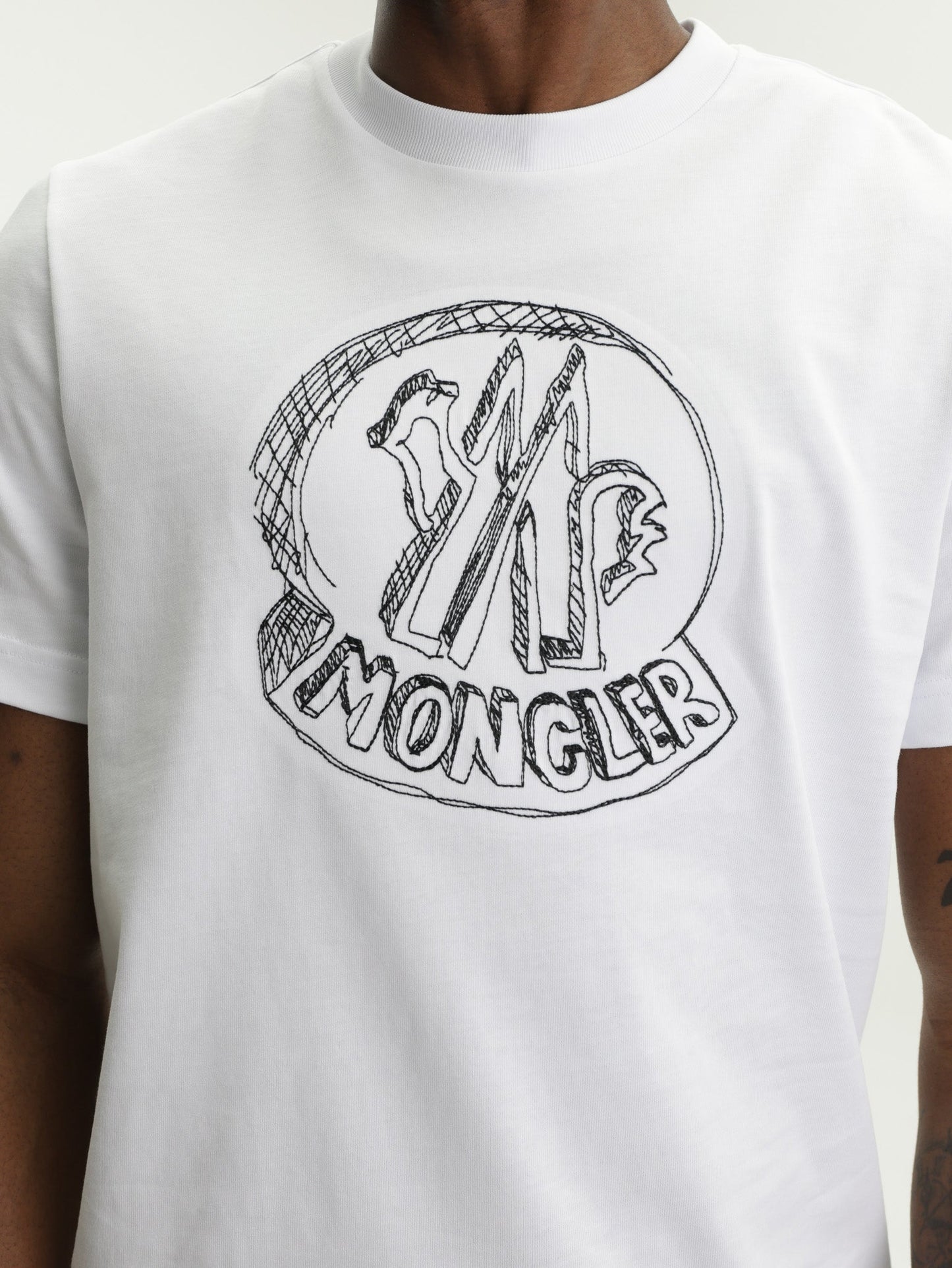 Moncler T-Shirt SS White