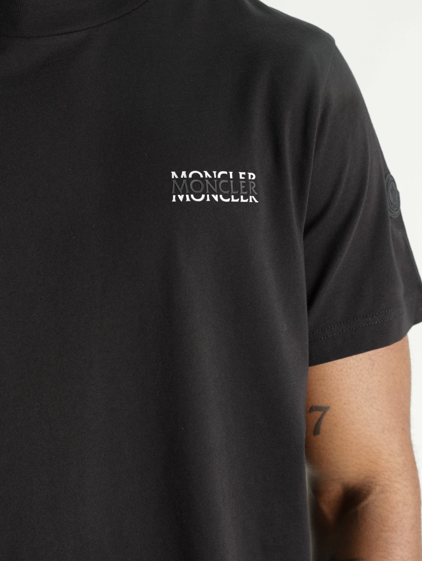 Moncler T-Shirt SS Black