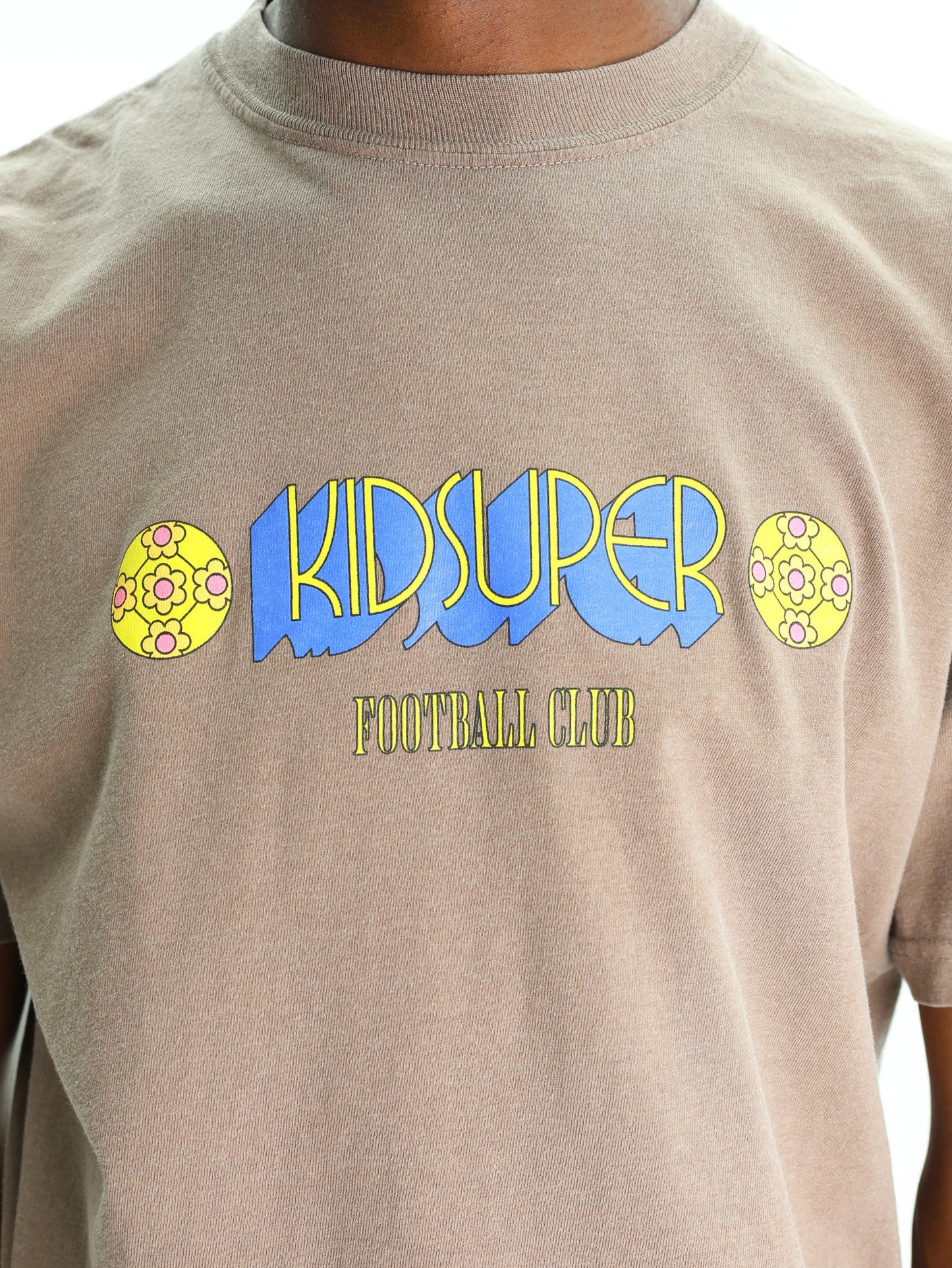 Kidsuper T-Shirt Football Club Brown