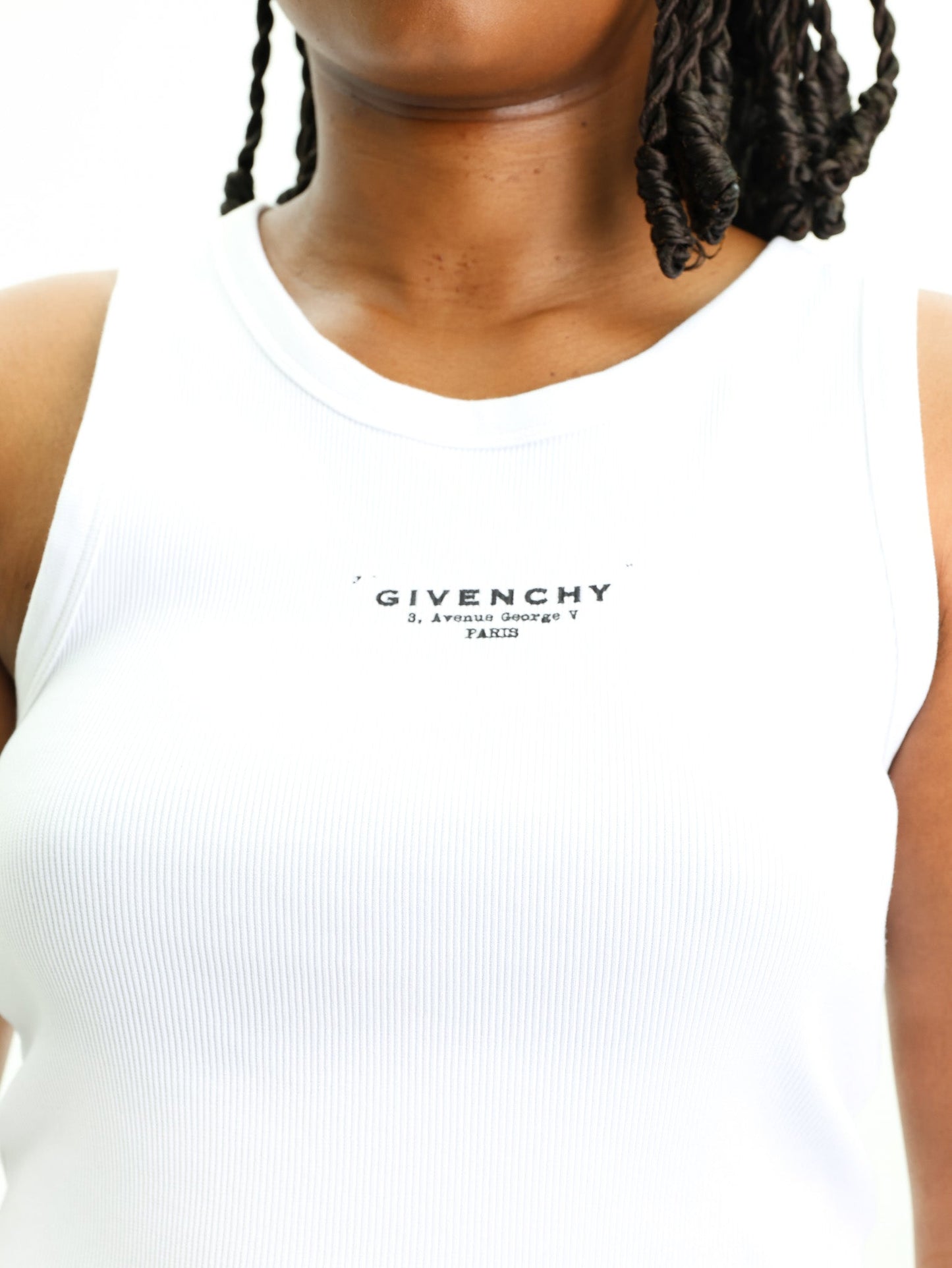 Givenchy Top Logo White