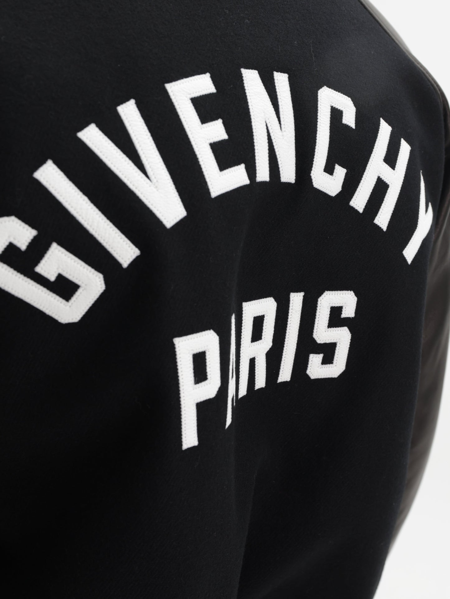 Givenchy Jacket Panelled Bomber Black/White