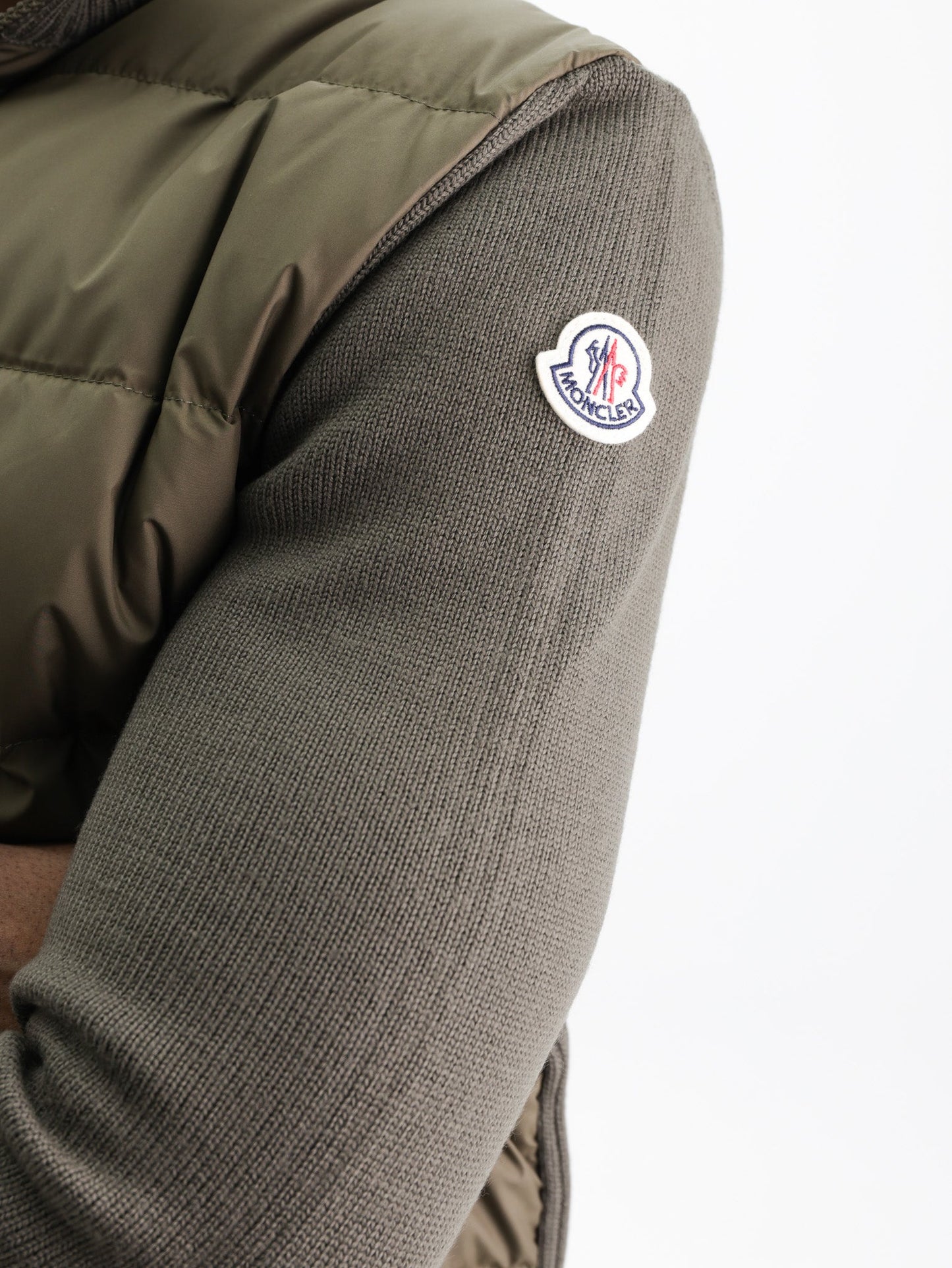 Moncler Jacket Cardigan Brown