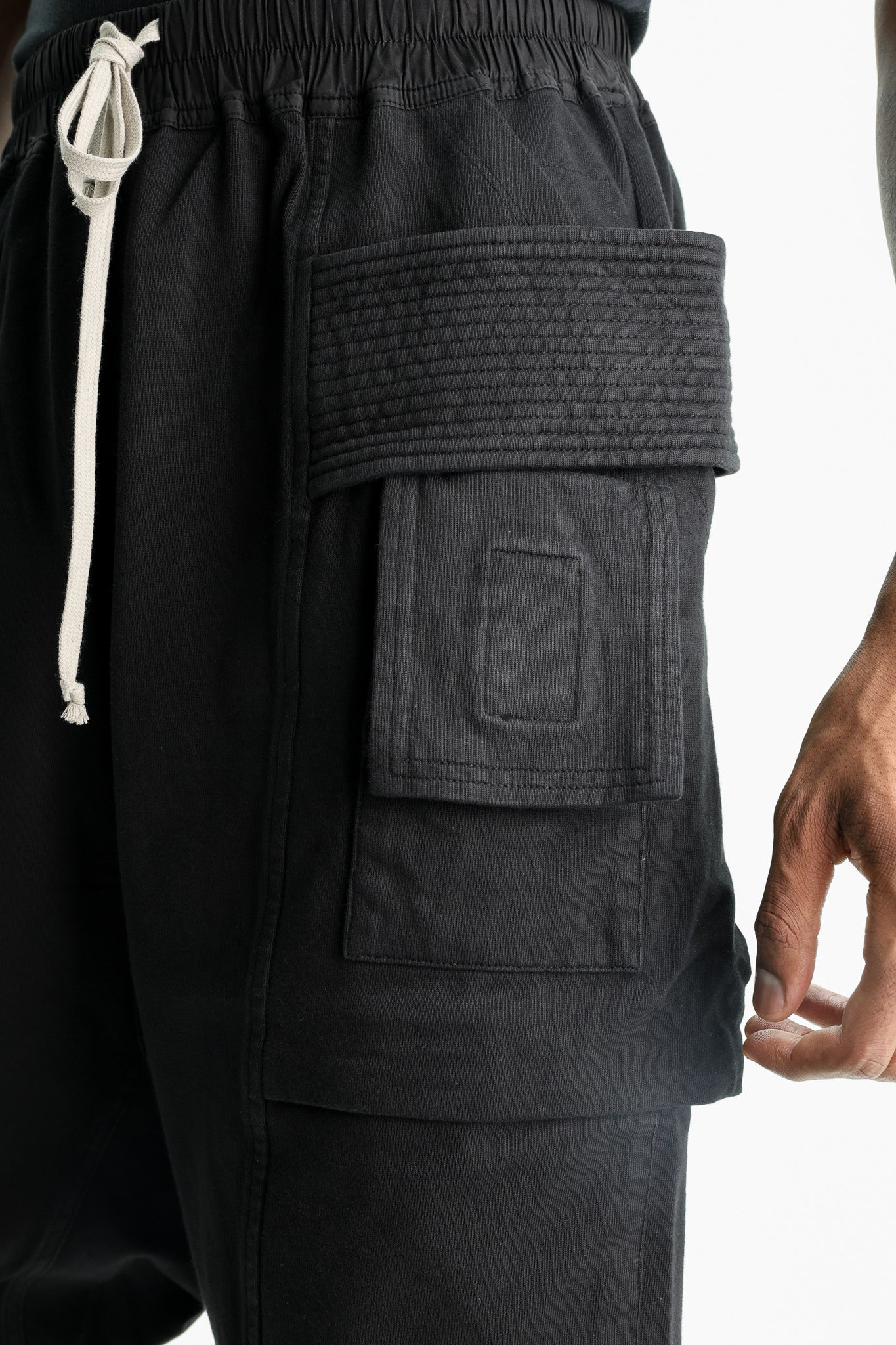 Rick Owens Shorts Creatch Cargo Black