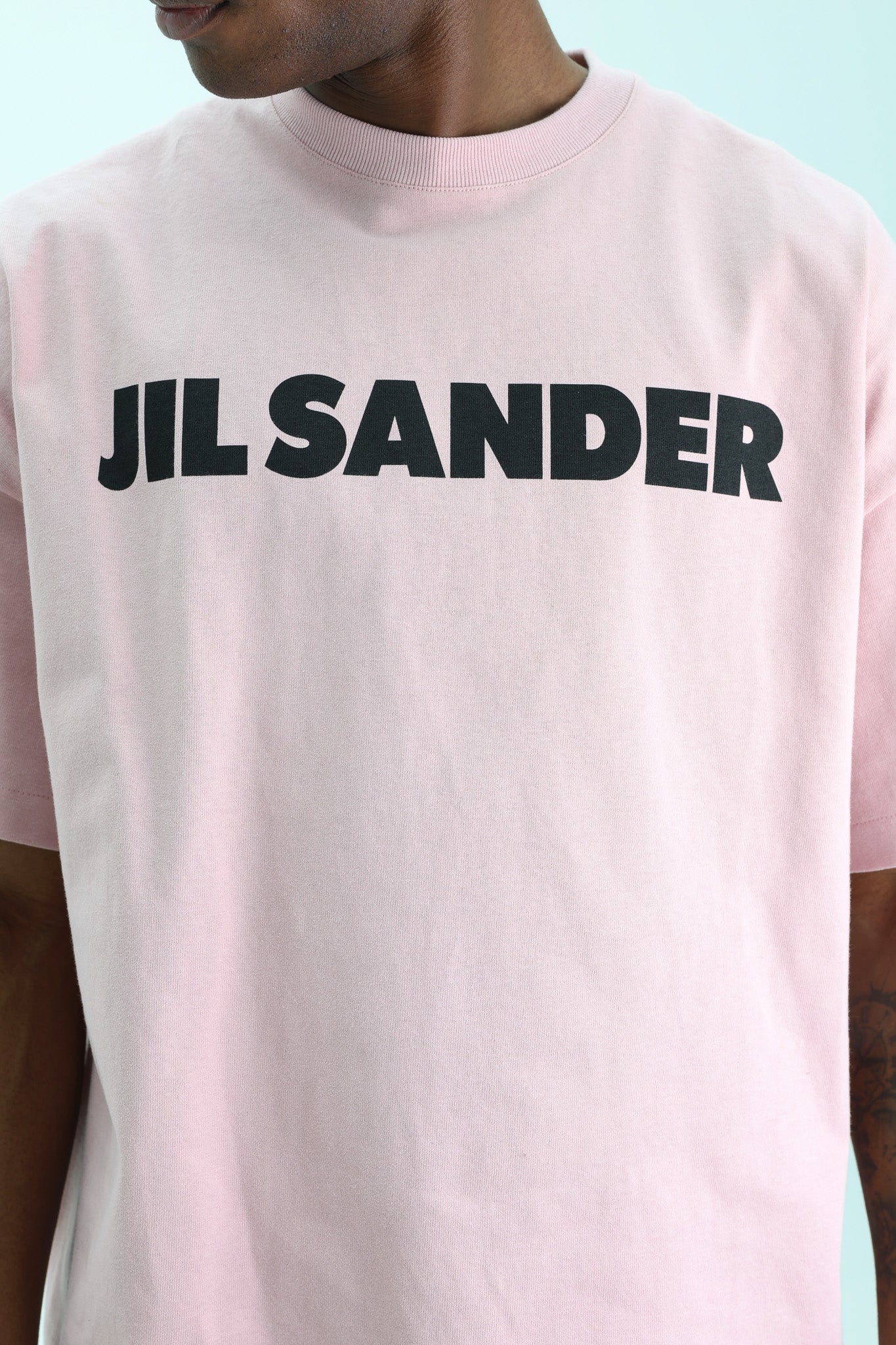 Jil Sander T-Shirt Bold Logo Pink
