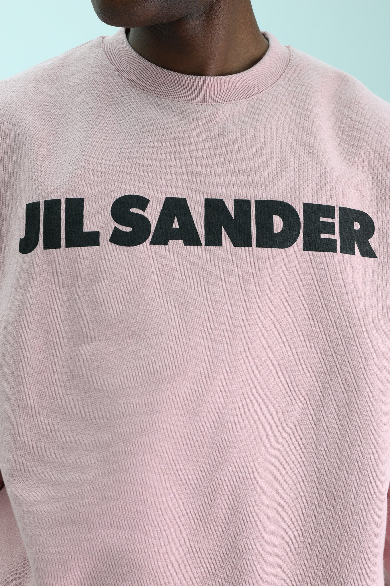 Jil Sander Sweater Bold Logo Pink